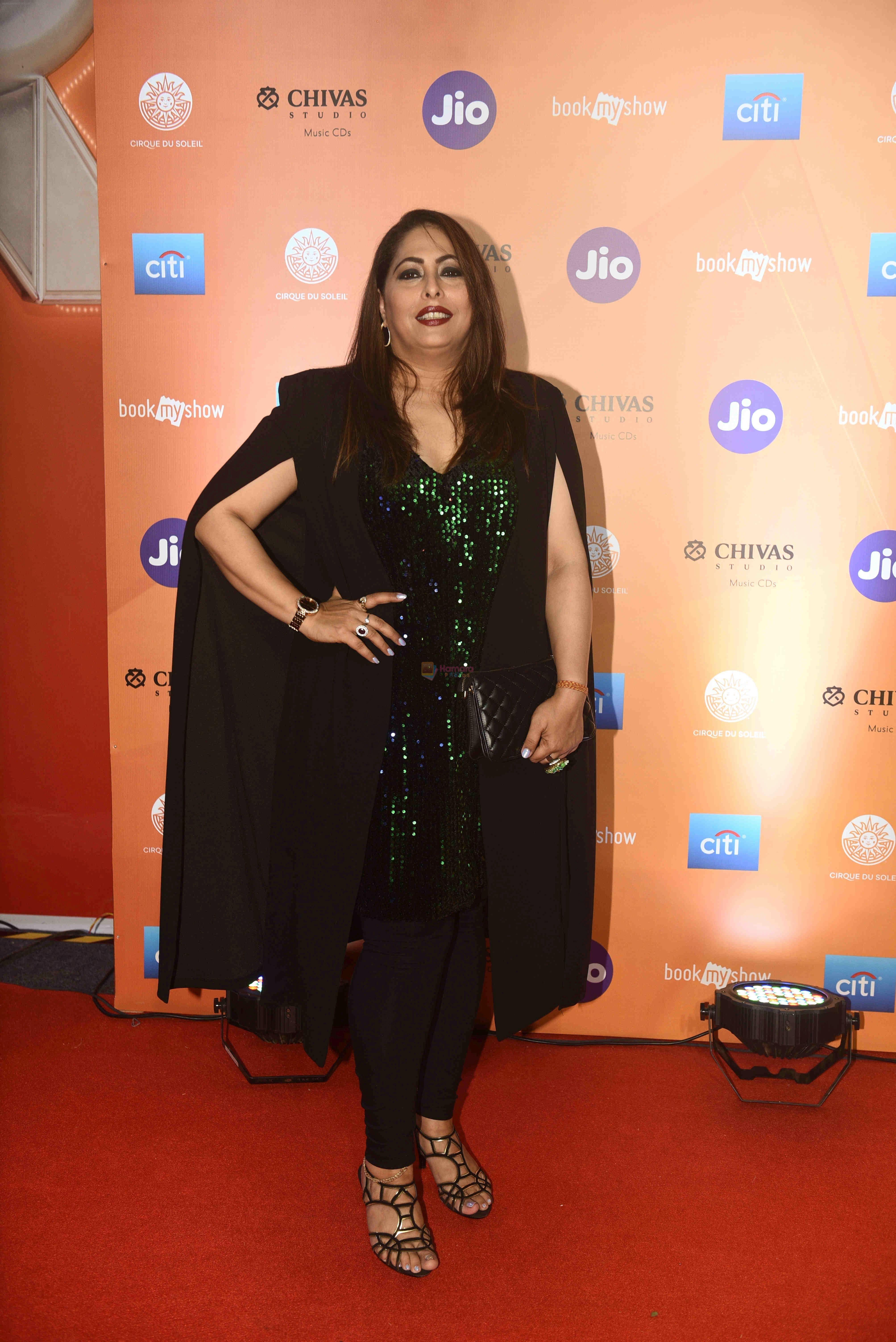 Geeta Kapoor at The Red Carpet Of The World Premiere Of Cirque Du Soleil Bazzar on 14th Nov 2018