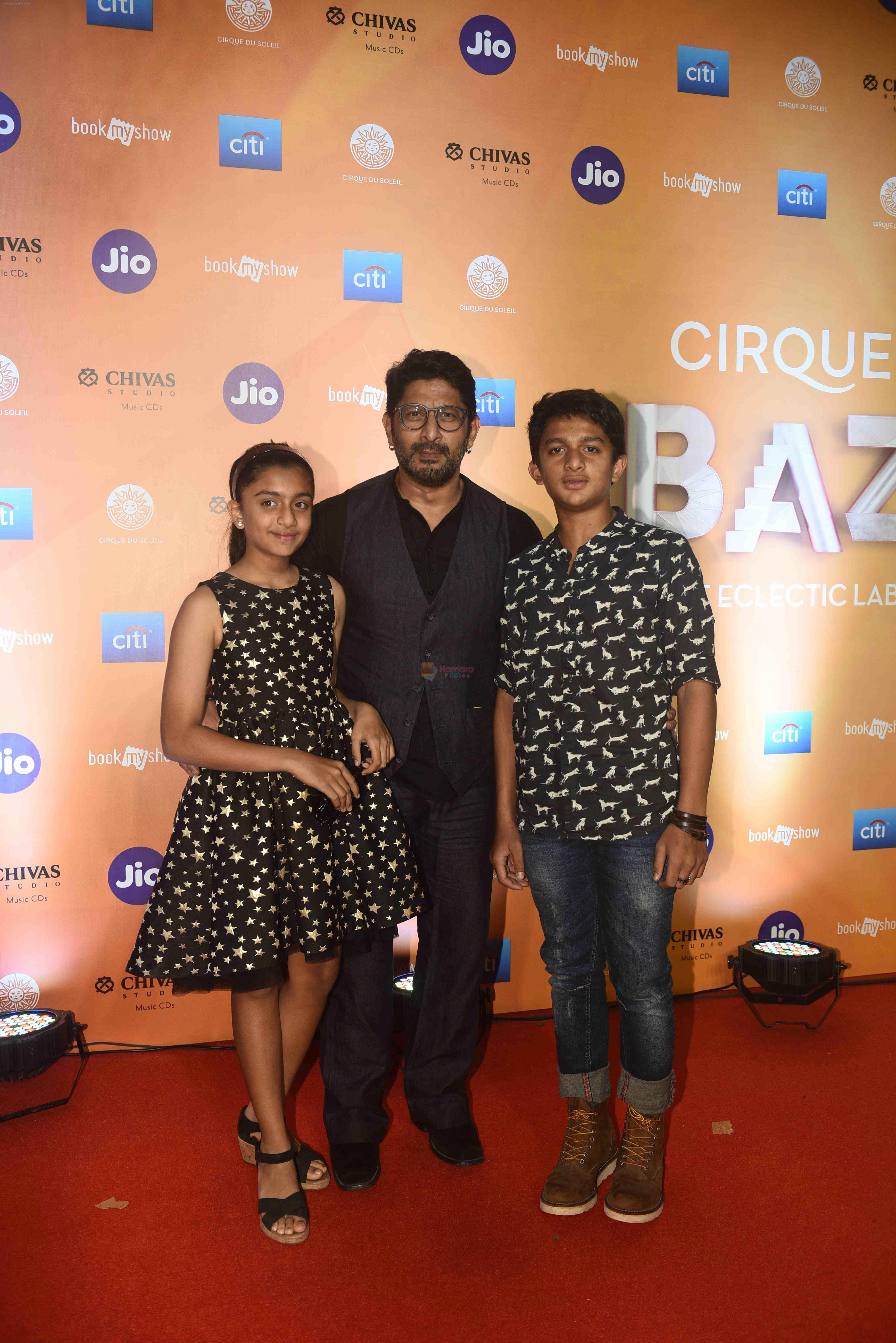 Arshad Warsi at The Red Carpet Of The World Premiere Of Cirque Du Soleil Bazzar on 14th Nov 2018