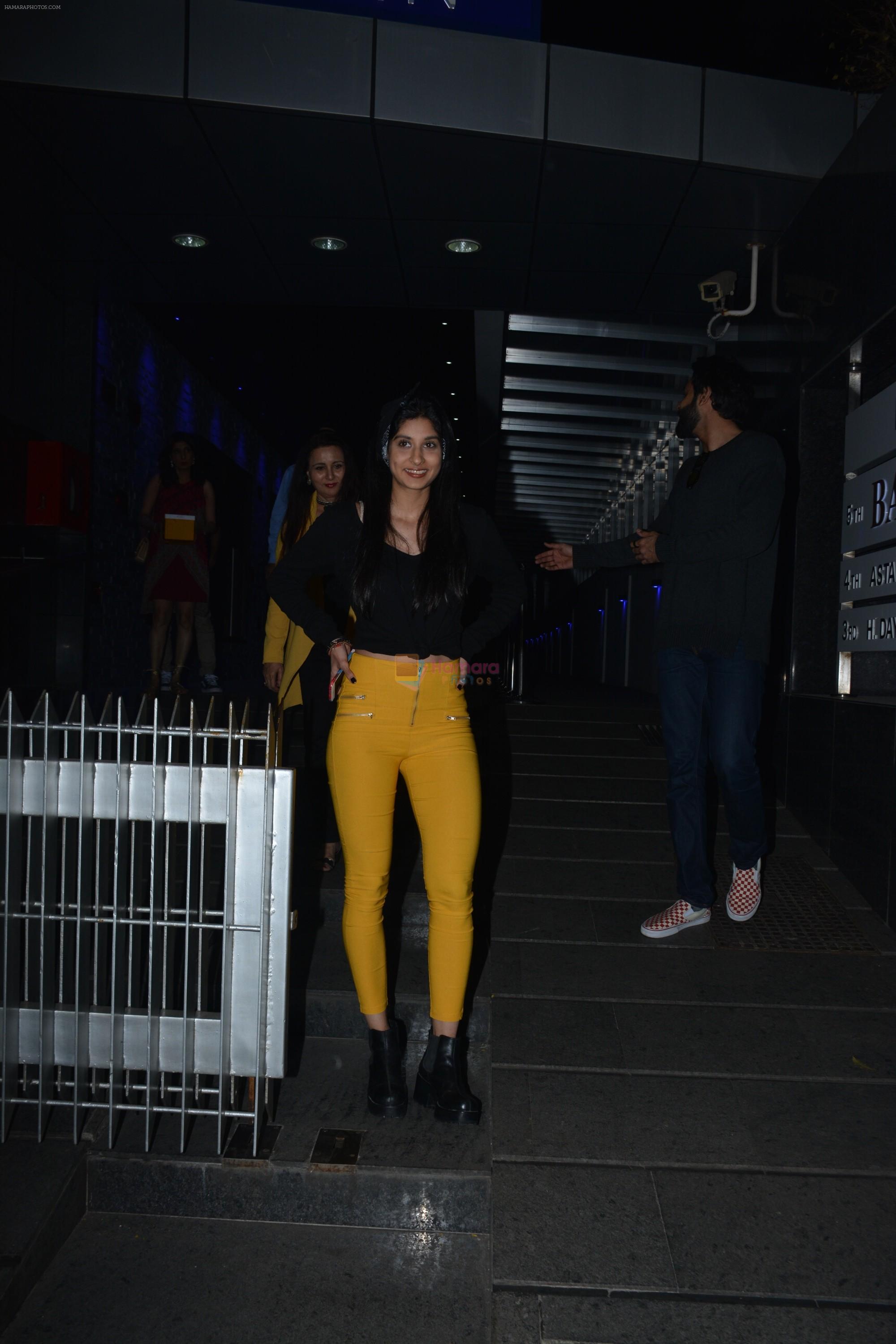 Poonam Dhillon with  Son Anmol & Daughter Paloma spotted at Hakkasan in bandra on 15th Nov 2018