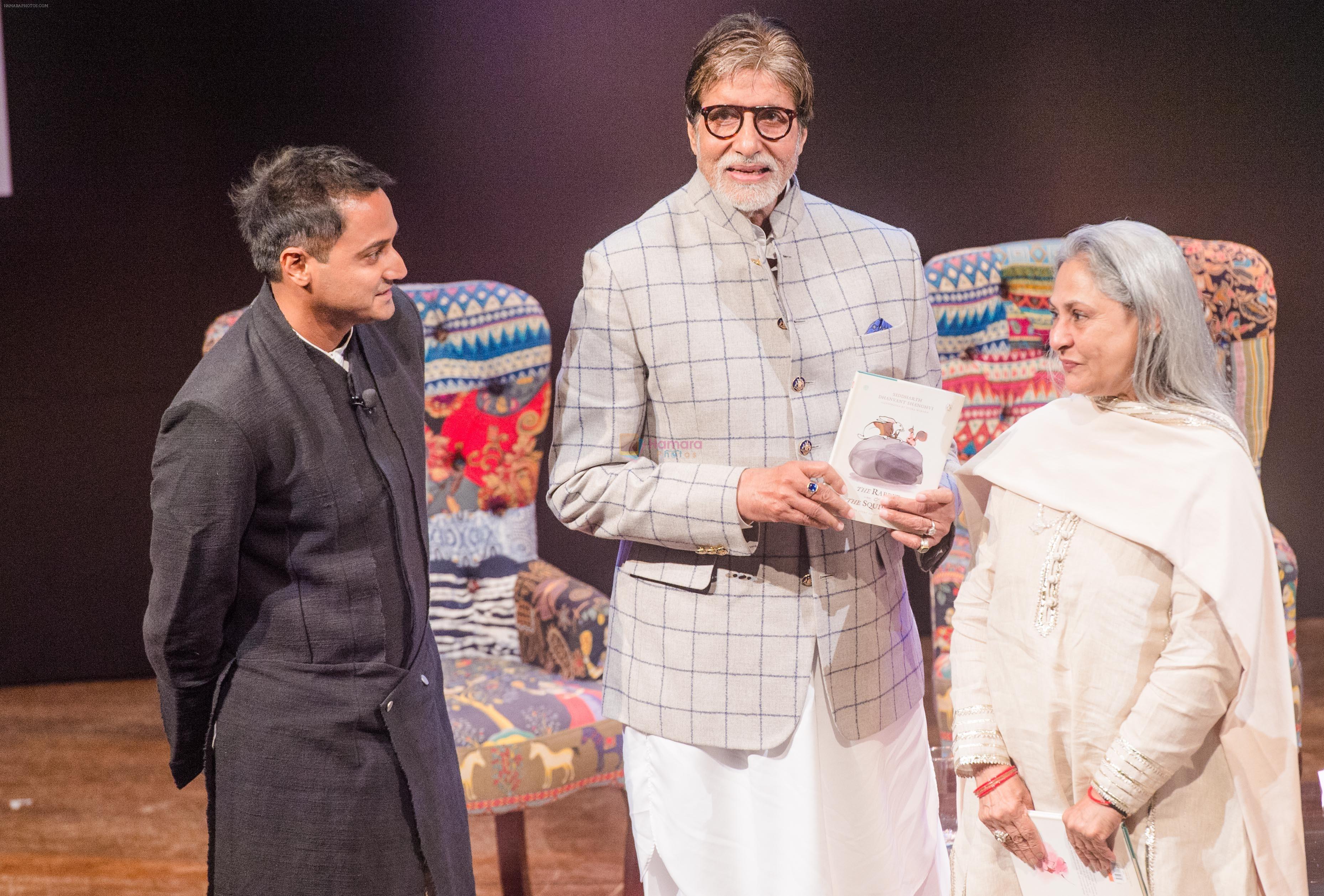 Amitabh Bachchan, Jaya Bachchan at The Launch Of Siddharth Shanghvi�s New Book The Rabbit & The Squirrel on 15th Nov 2018