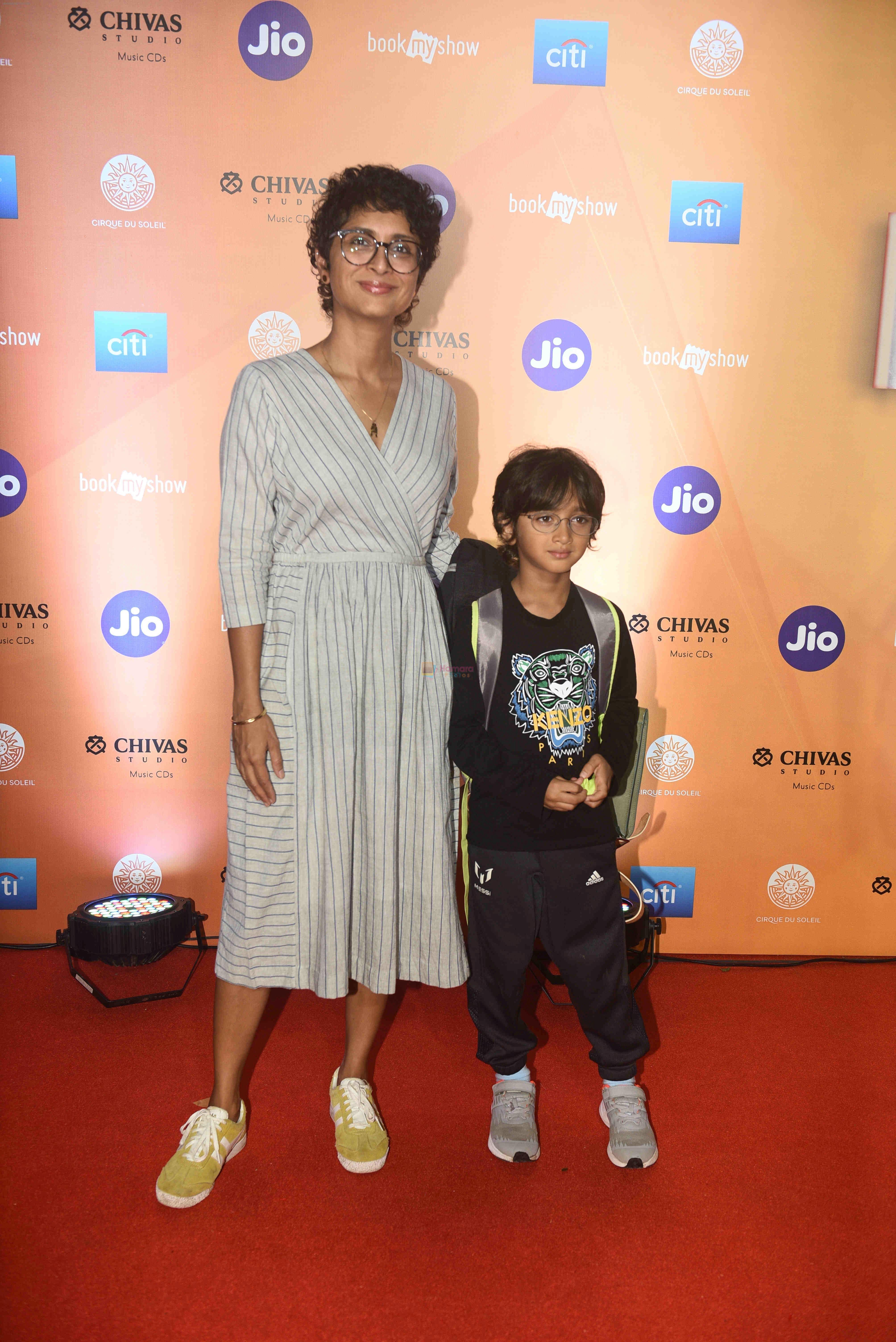 Kiran Rao at The Red Carpet Of The World Premiere Of Cirque Du Soleil Bazzar on 14th Nov 2018