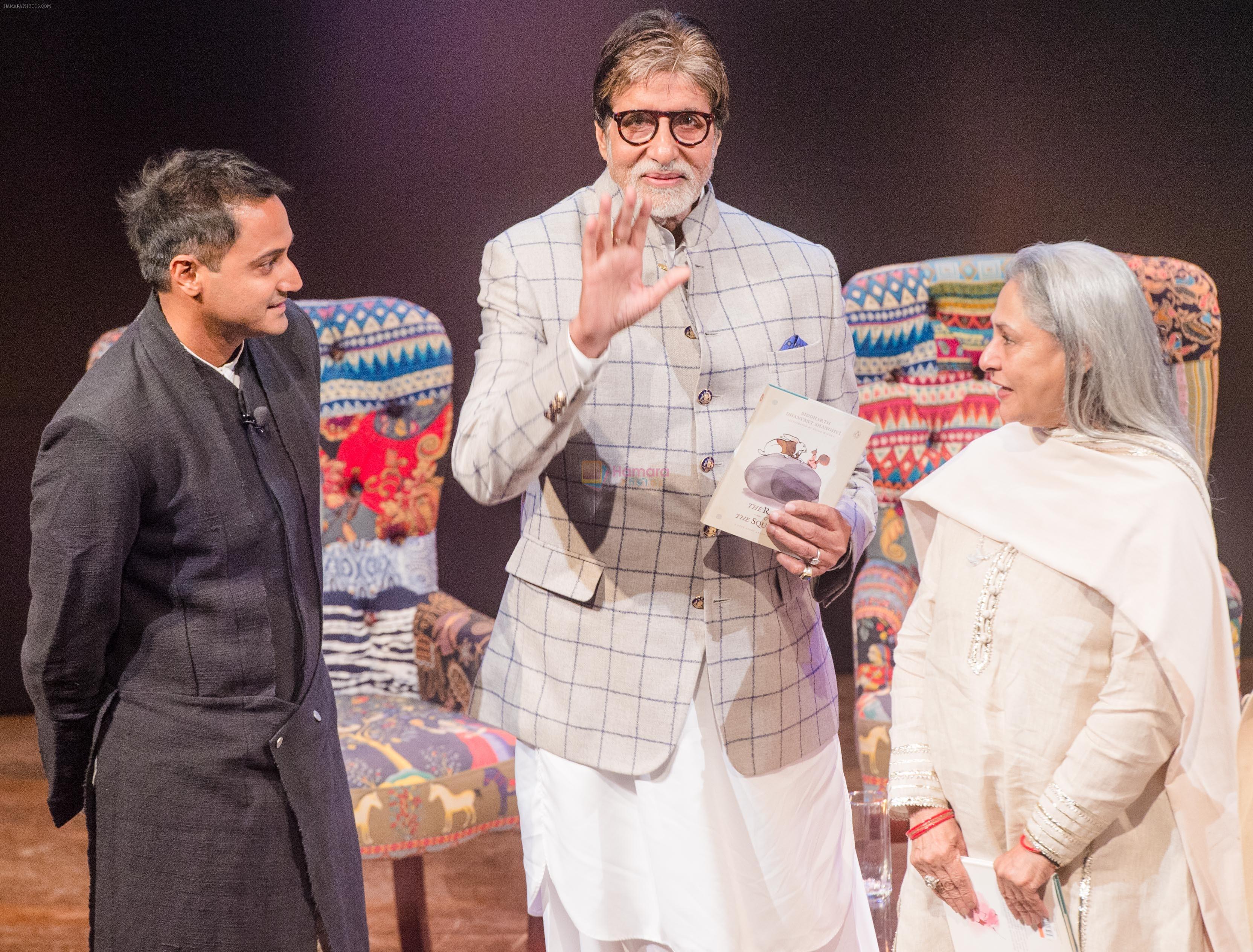 Amitabh Bachchan, Jaya Bachchan at The Launch Of Siddharth Shanghvi�s New Book The Rabbit & The Squirrel on 15th Nov 2018