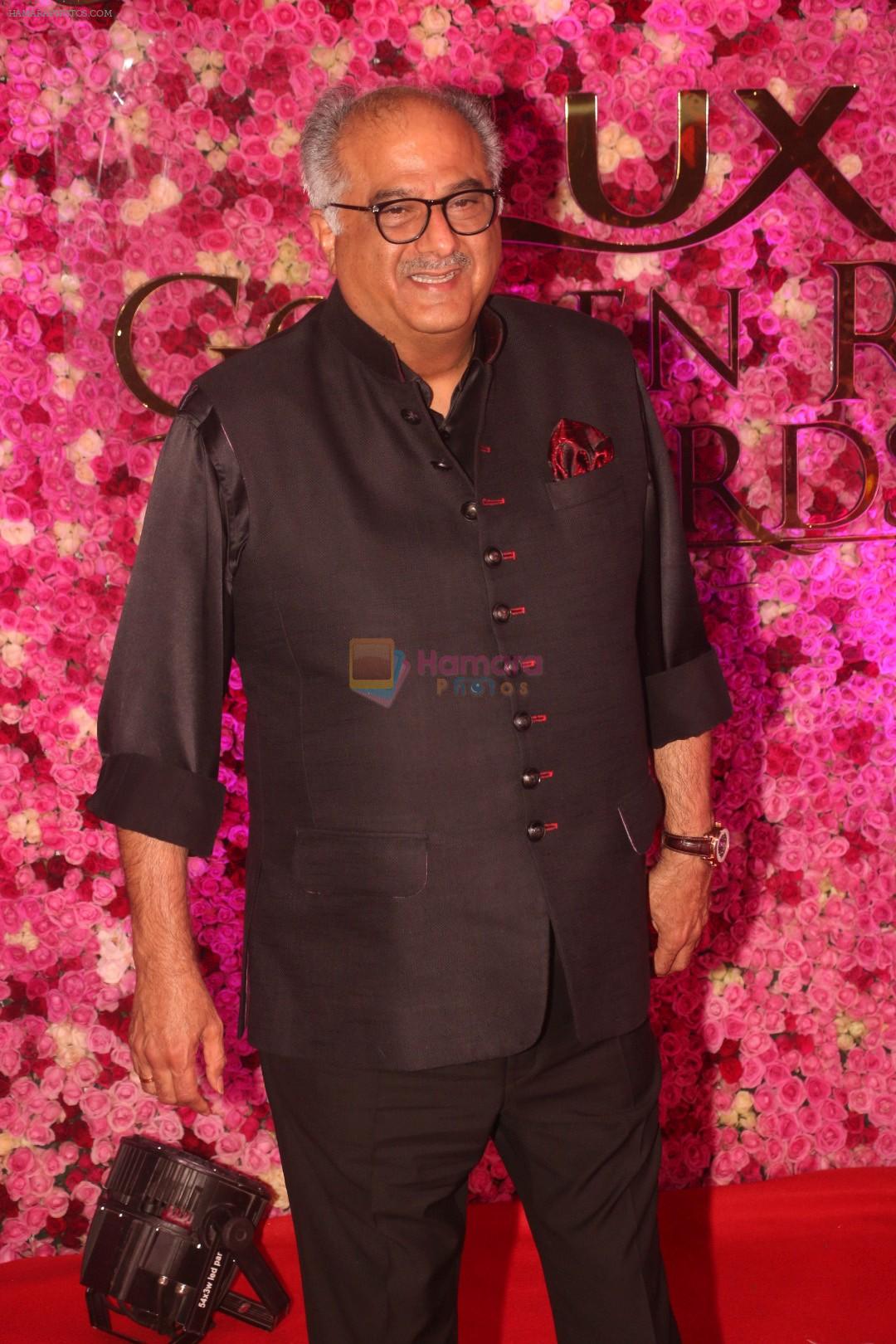 Boney Kapoor at the Red Carpet of Lux Golden Rose Awards 2018 on 18th Nov 2018