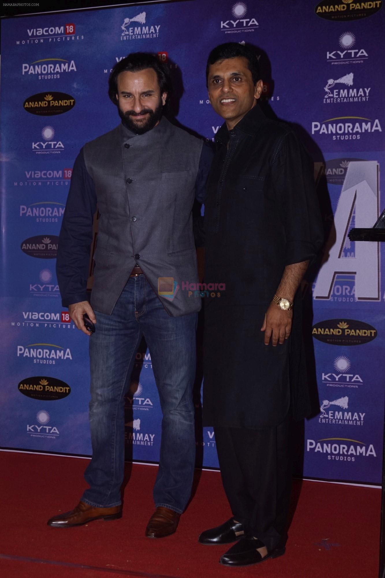 Saif Ali Khan, Anand Pandit  at Anand pandit Hosted Success Party of Hindi Film Baazaar on 21st Nov 2018