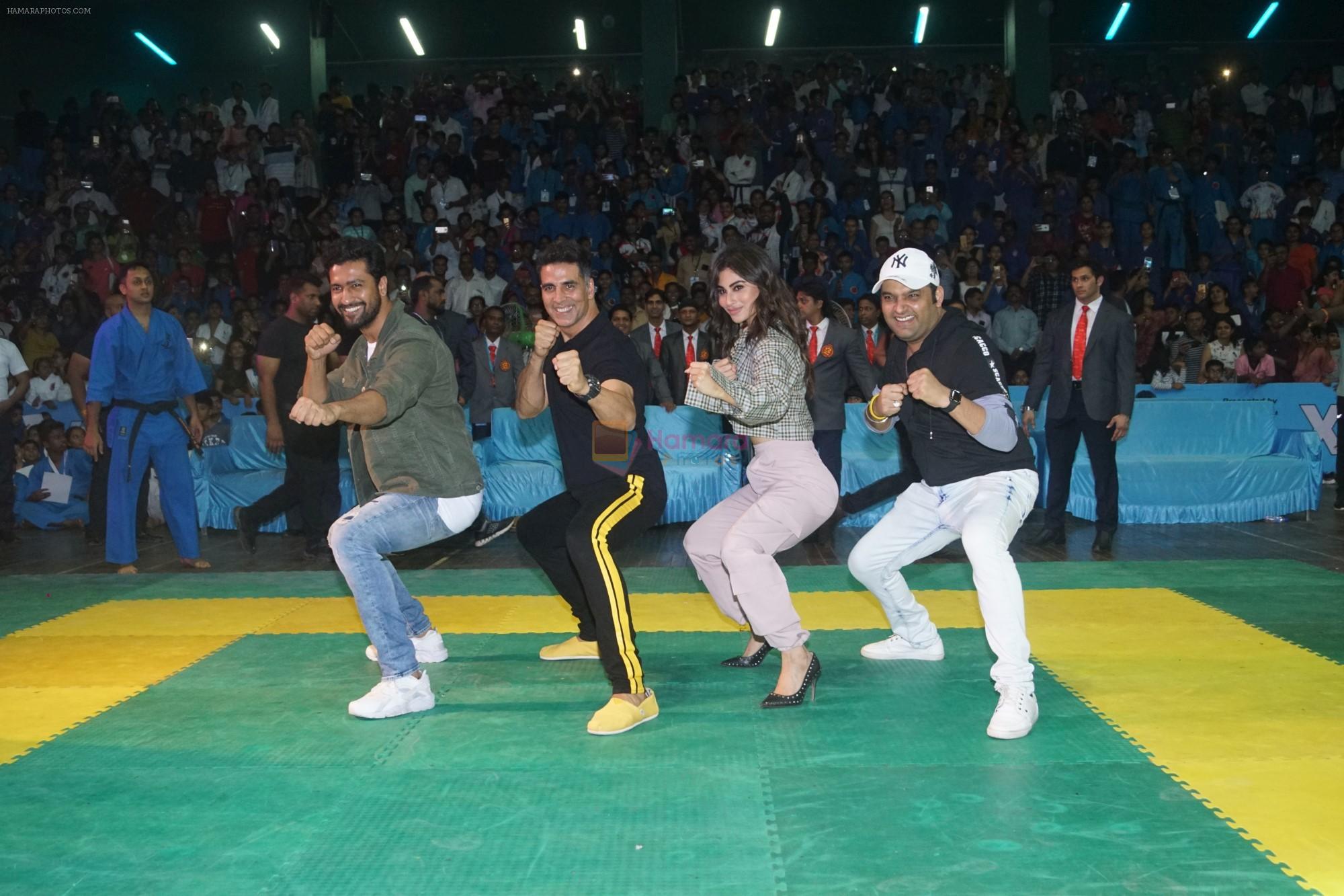 Akshay Kumar,Vicky Kaushal,Mouni Roy, Kapil Sharma  at the 10th Akshay Kumar Kudo Tournament on 22nd Nov 2018