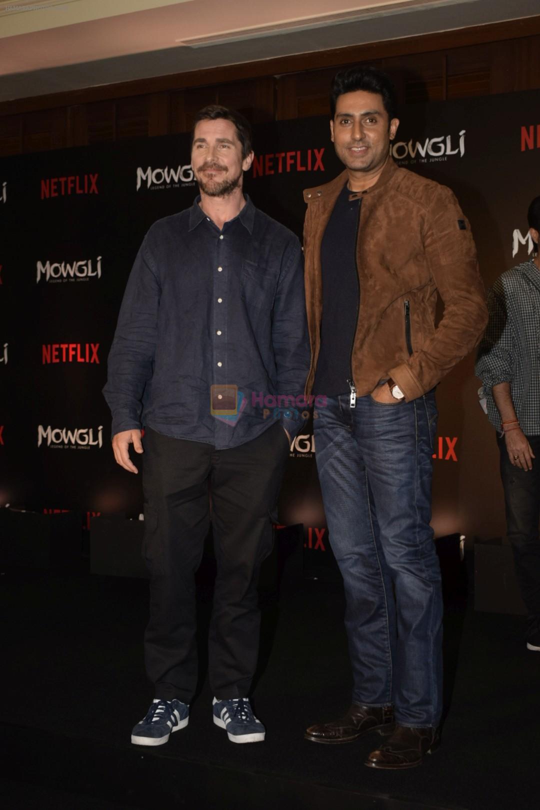 Abhishek Bachchan at the Press conference of Mowgli by Netflix in jw marriott, juhu on 26th Nov 2018