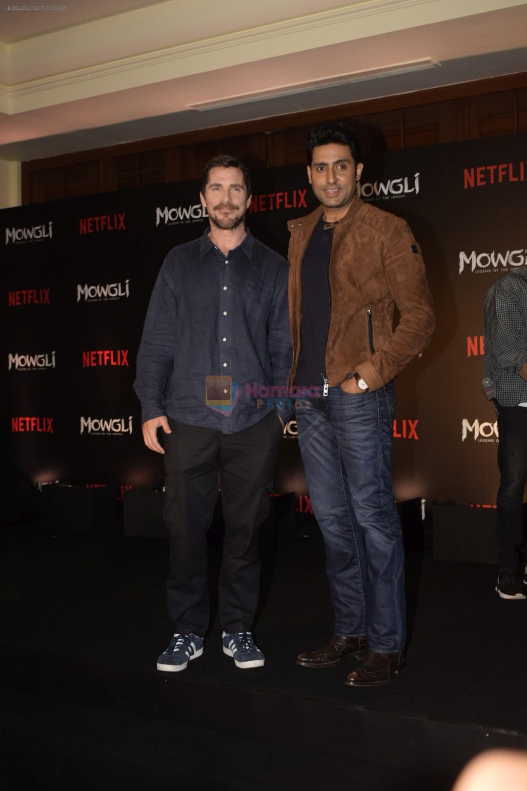 Abhishek Bachchan at the Press conference of Mowgli by Netflix in jw marriott, juhu on 26th Nov 2018