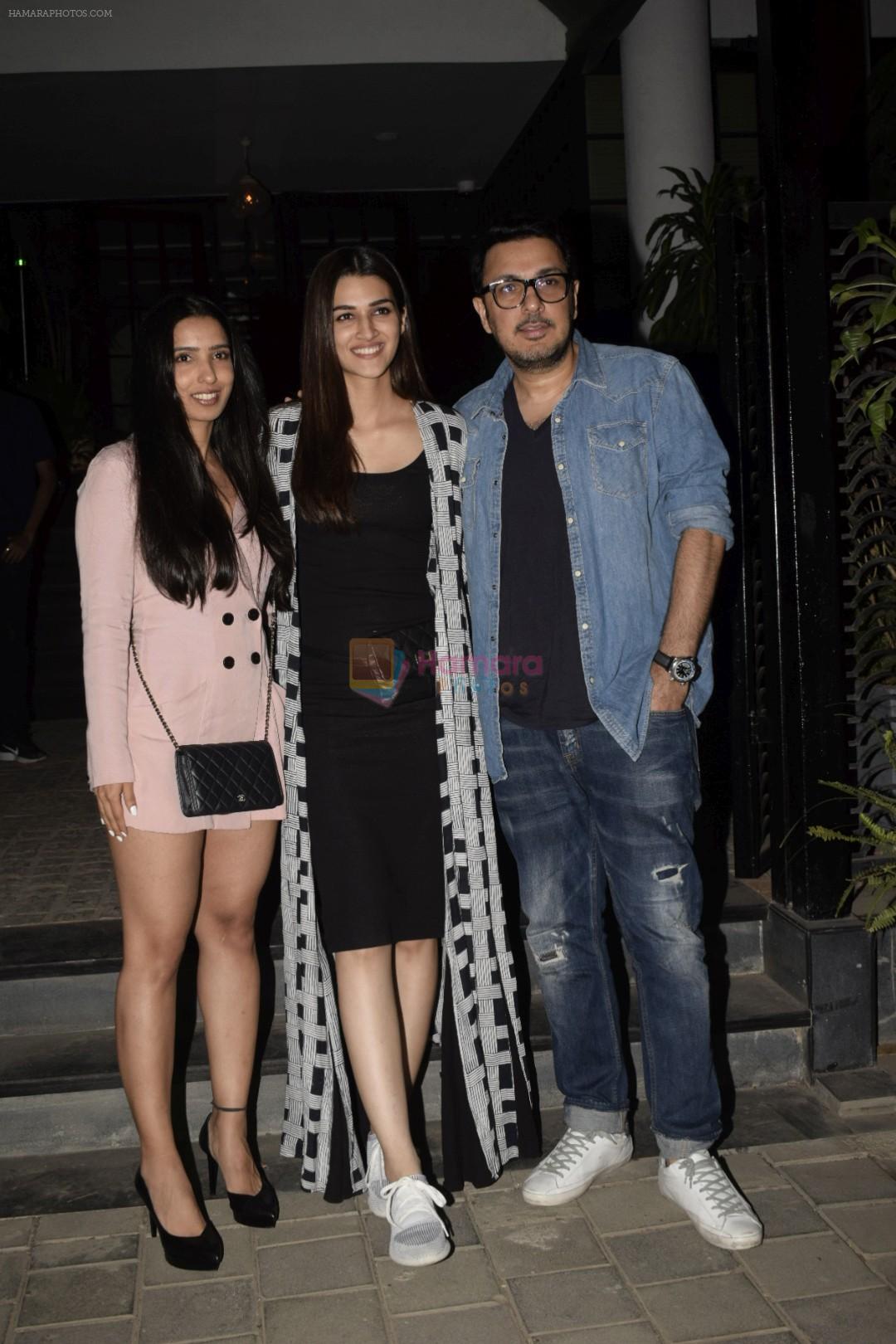 Kriti Sanon, Dinesh Vijan spotted at Soho house in juhu on 25th Nov 2018