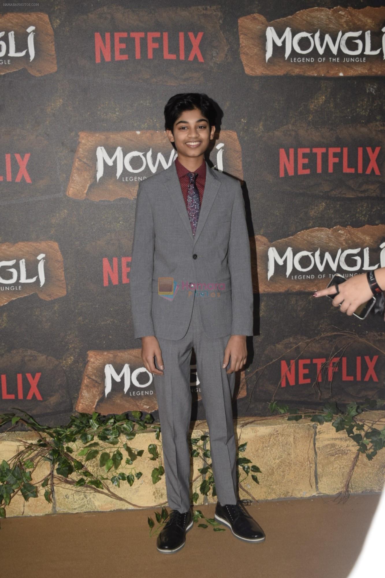Rohan Chand at Mowgli world premiere in Yashraj studios, Andheri on 26th Nov 2018