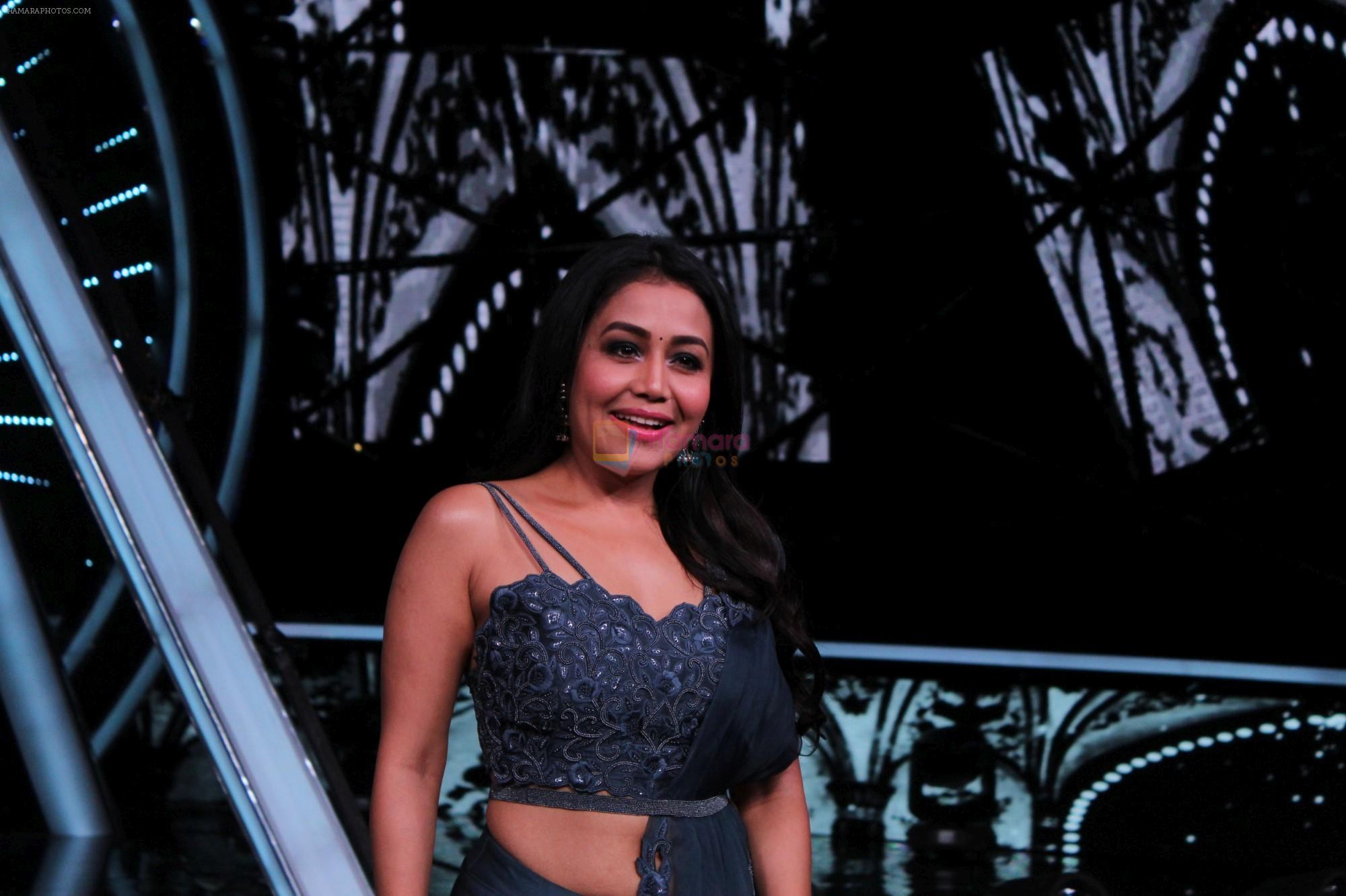 Neha Kakkar at Indian Idol Session 10 for Shoot Special Episode on 5th Dec 2018