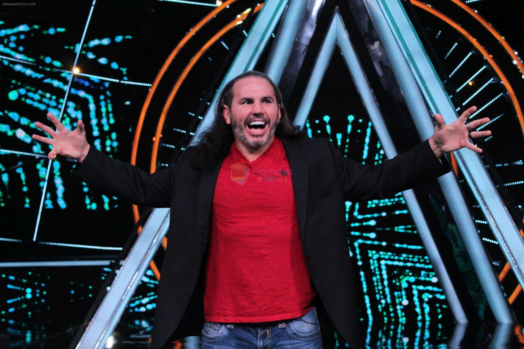 Matt Hardy at Indian Idol Session 10 for Shoot Special Episode on 5th Dec 2018