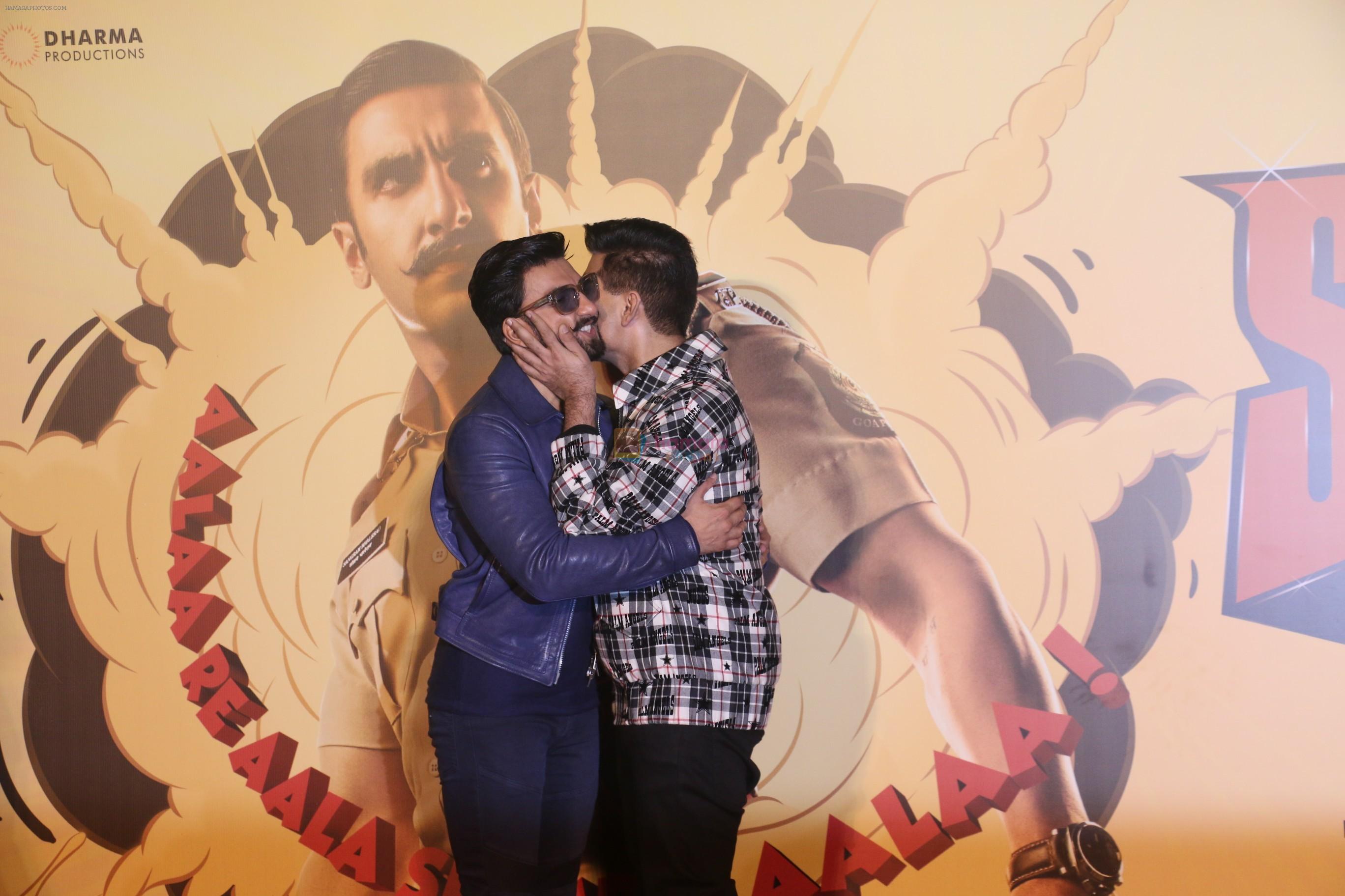 Ranveer Singh, Karan Johar at the Trailer launch of film Simmba in PVR icon, andheri on 4th Dec 2018