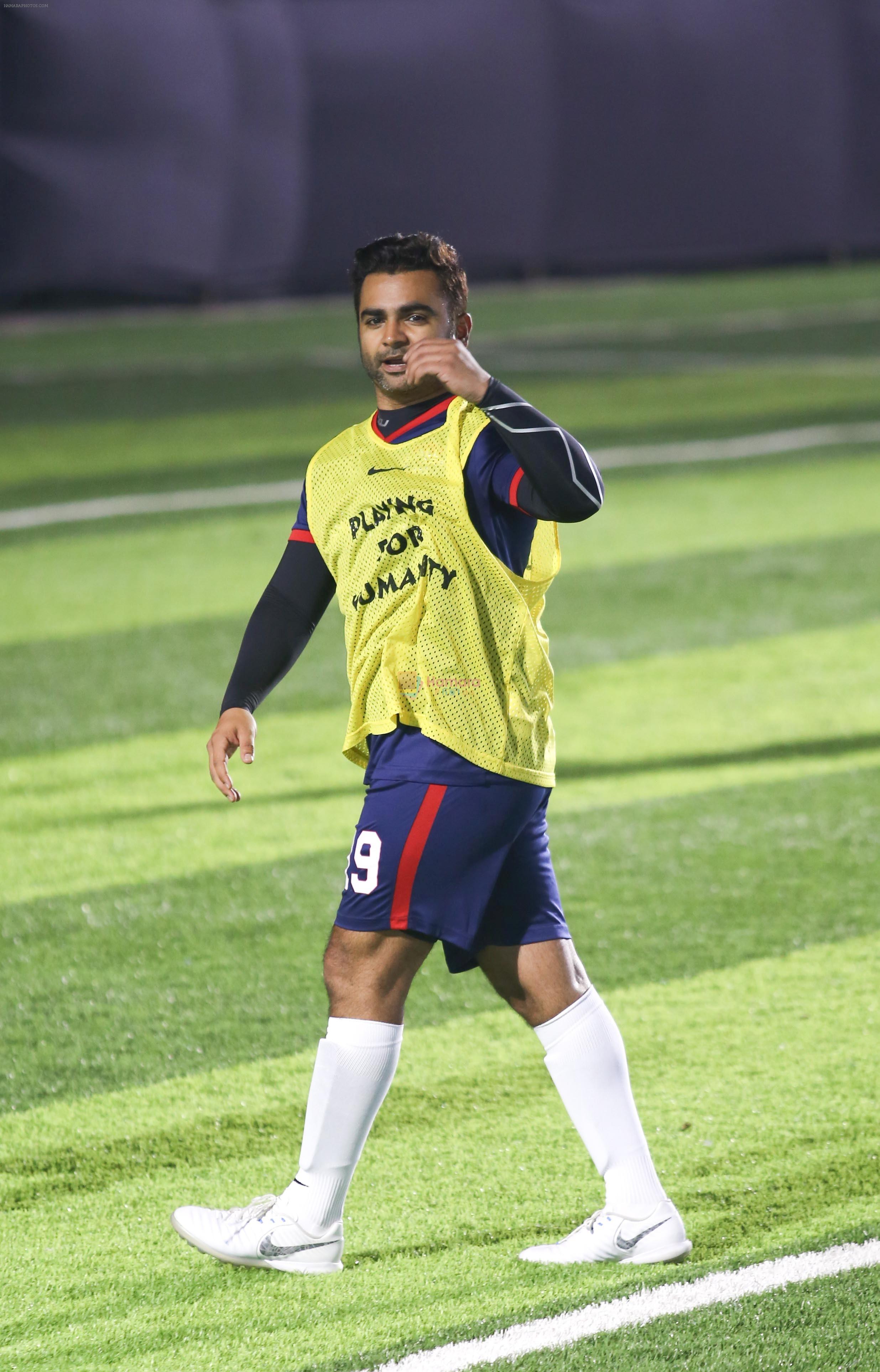 Sachiin Joshi at Jamnabai Narsee Football Match in Jambai School Ground on 11th Dec 2018