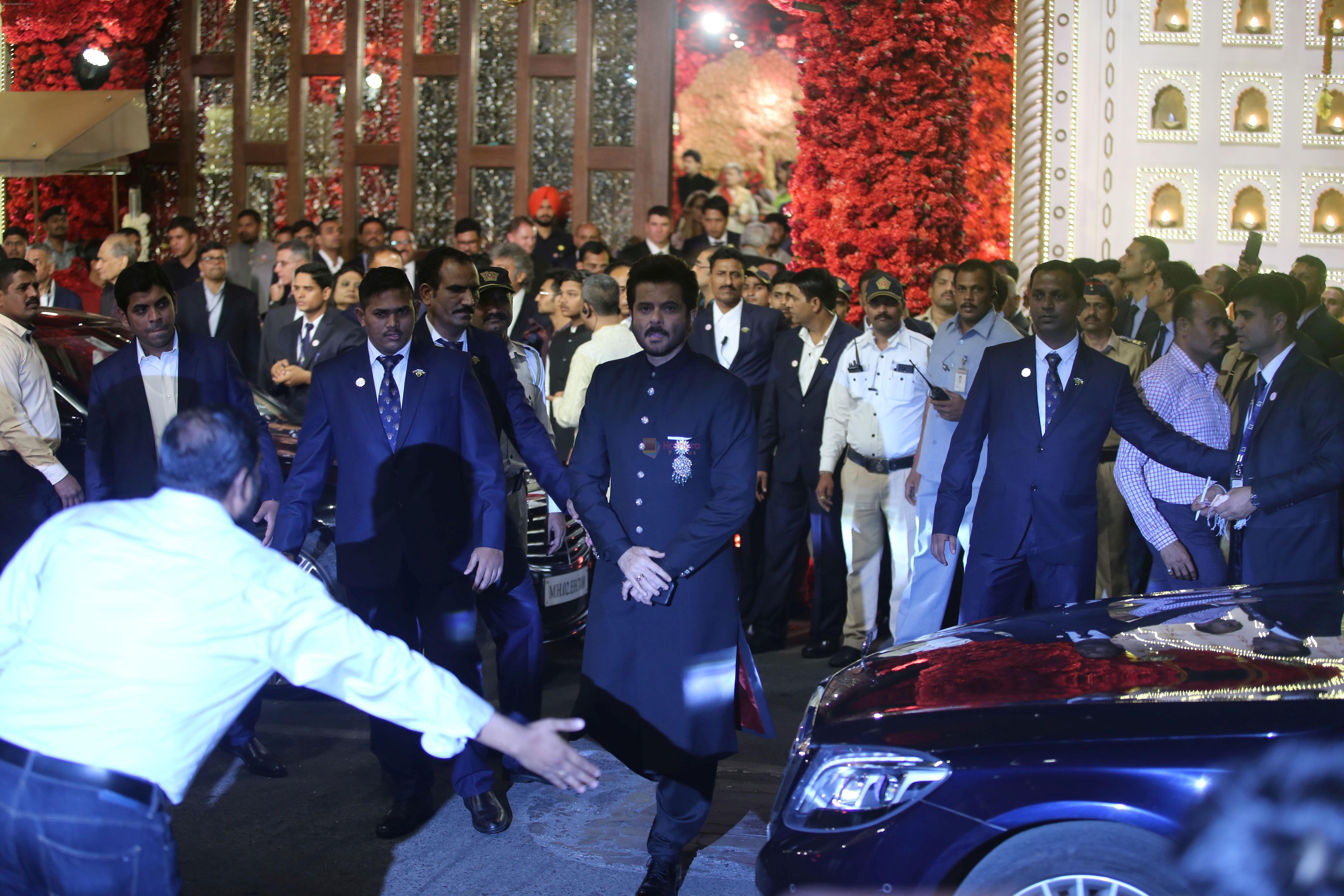 Anil Kapoor at Isha Ambani and Anand Piramal's wedding on 12th Dec 2018