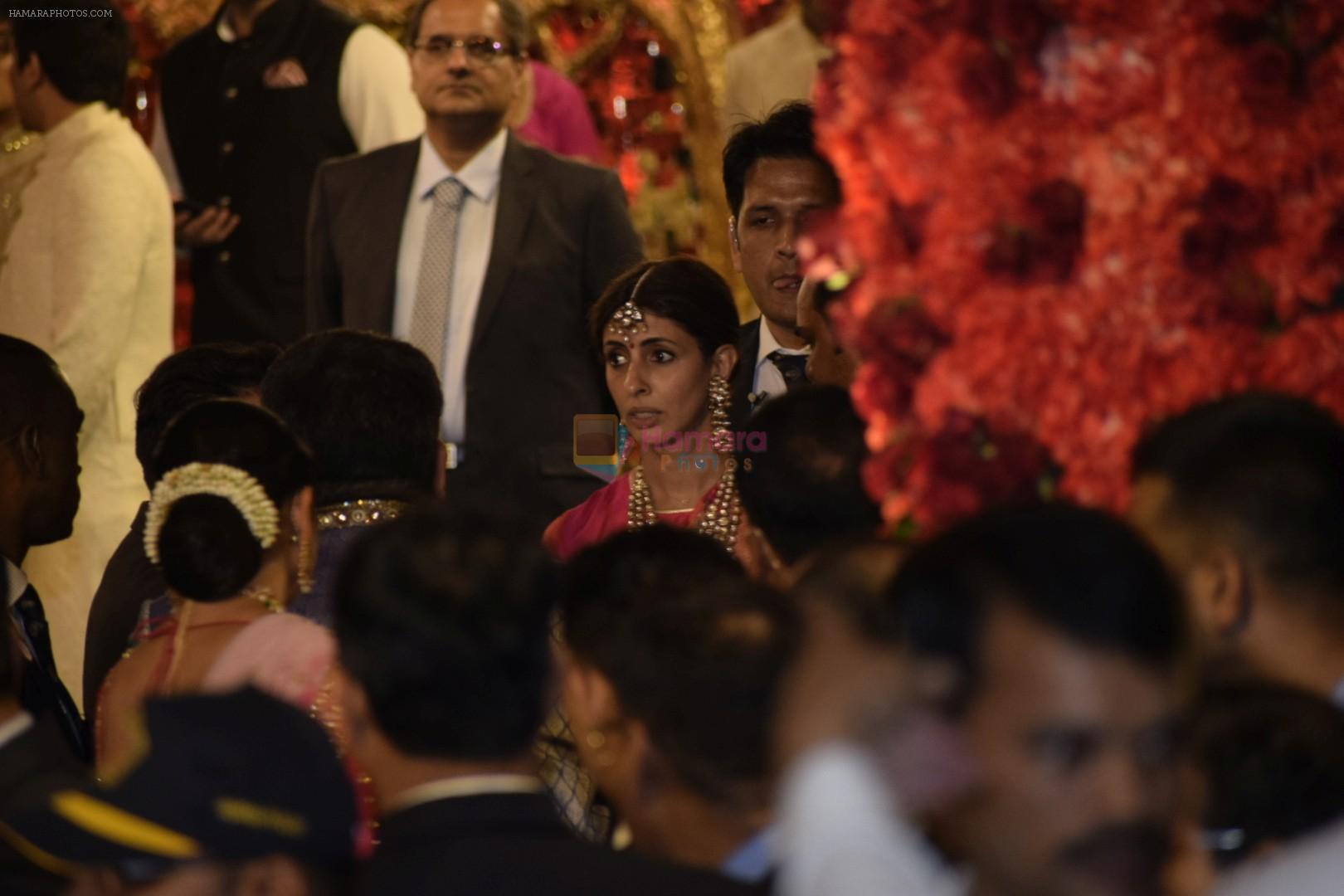 Shweta Bachchan at Isha Ambani and Anand Piramal's wedding on 12th Dec 2018