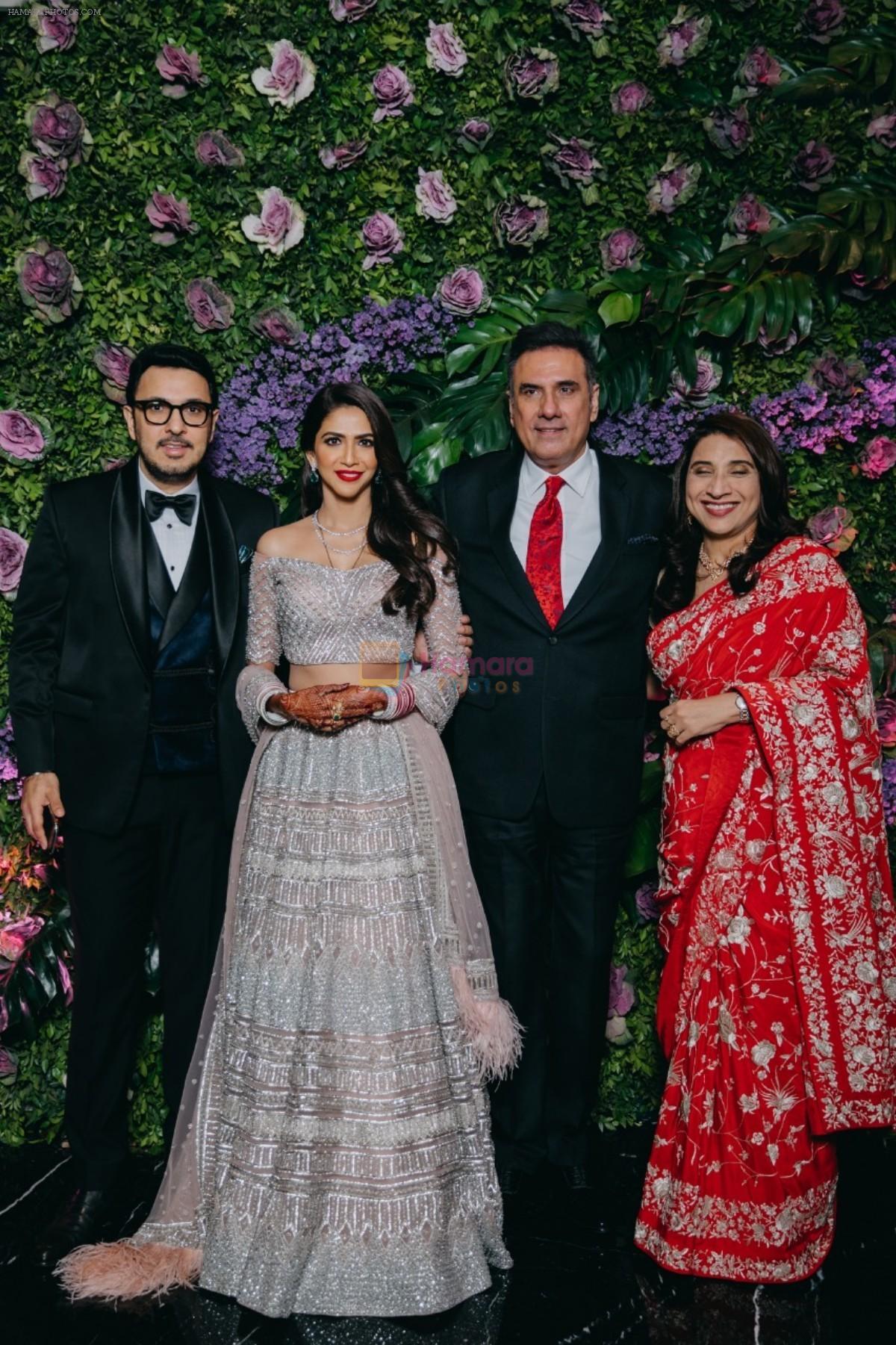 Dinesh Vijan and Pramita Tanwar's wedding reception in jw marriott juhu on 15th Dec 2018