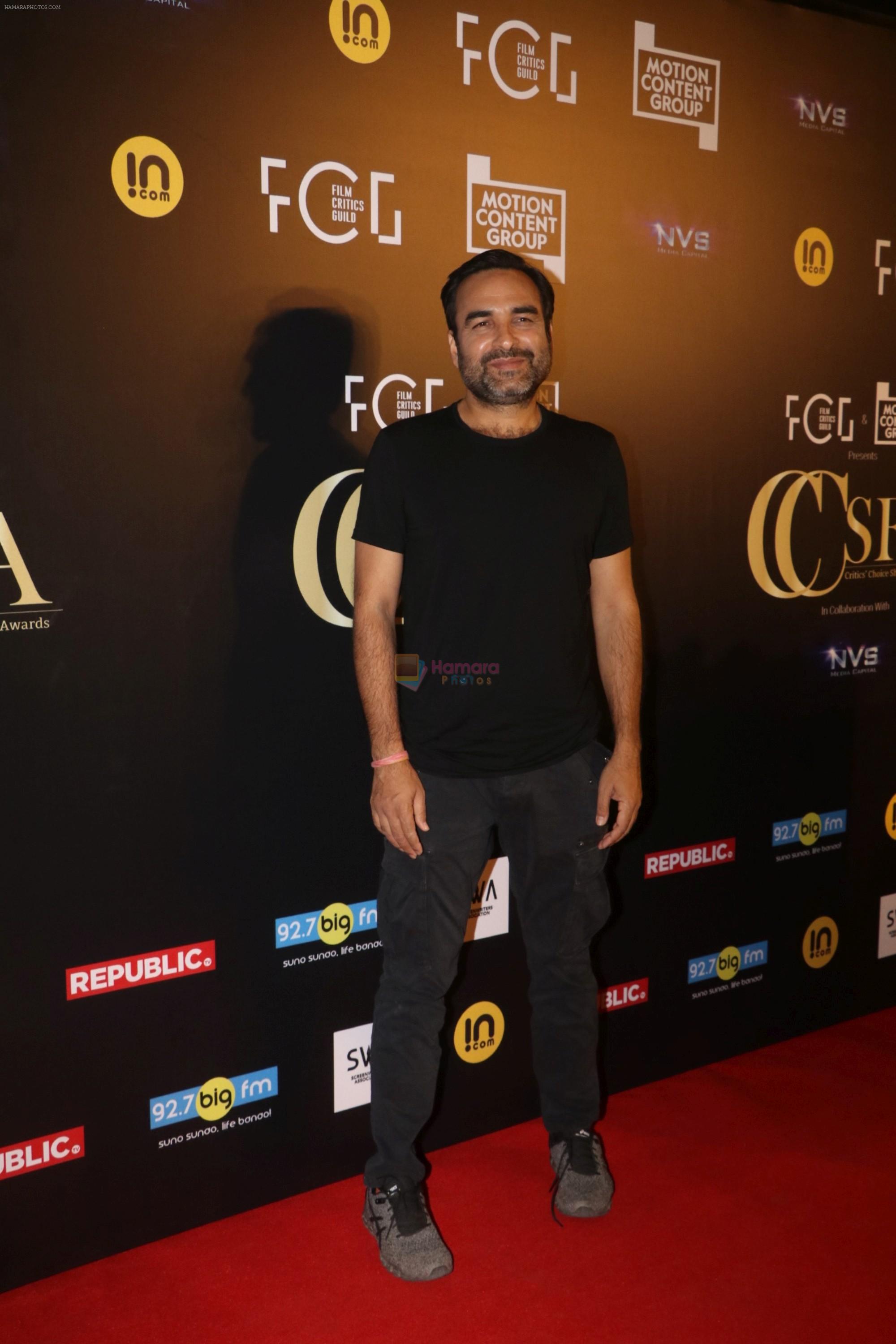 Pankaj Tripathi at the Red carpet of critics choice short film awards on 15th Dec 2018