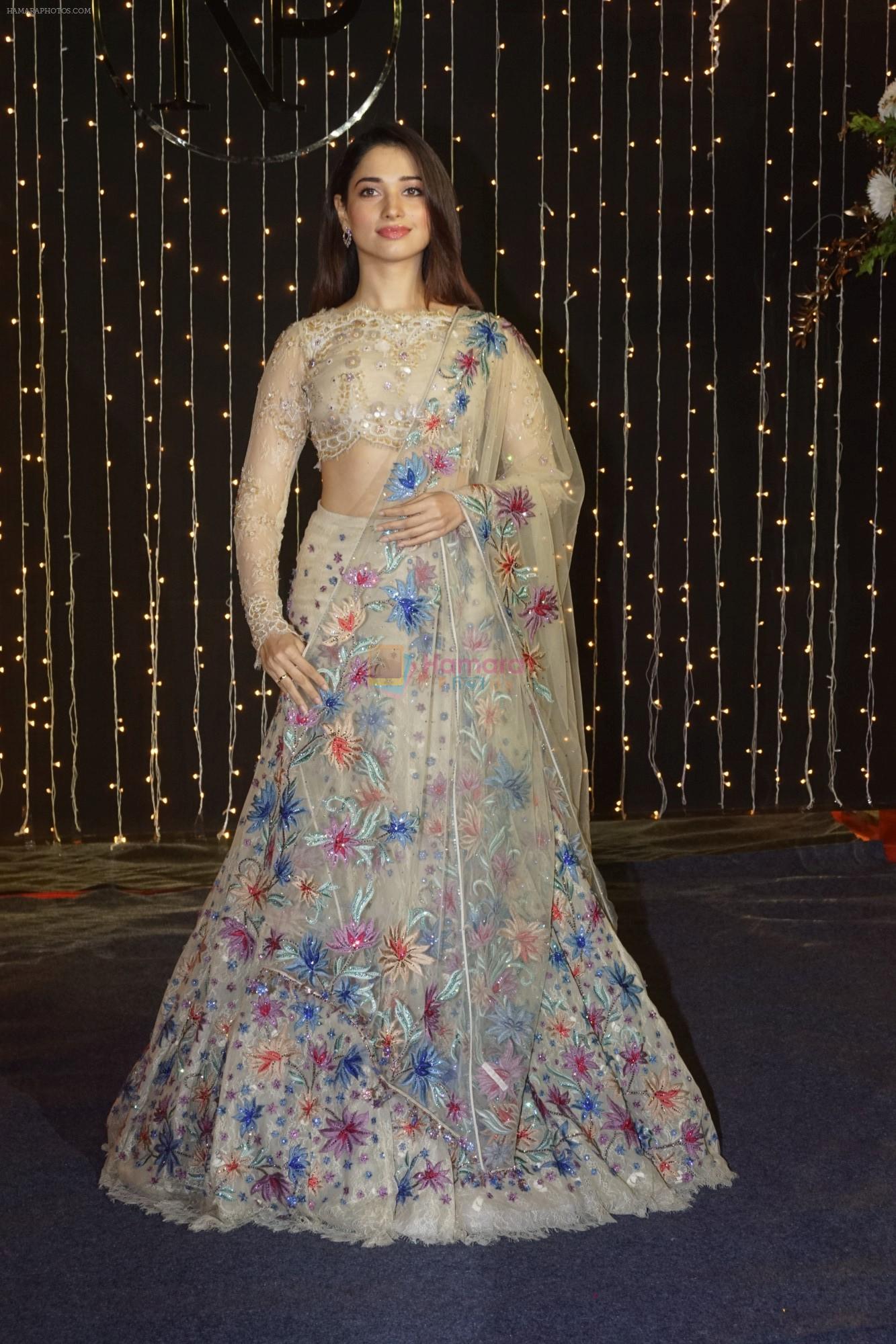 Tamannnah Bhatia at Priyanka Chopra & Nick Jonas wedding reception in Taj Lands End bandra on 20th Dec 2018