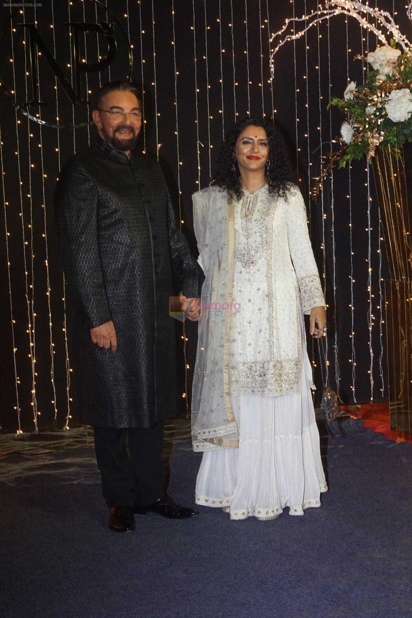 Kabir Bedi at Priyanka Chopra & Nick Jonas wedding reception in Taj Lands End bandra on 20th Dec 2018