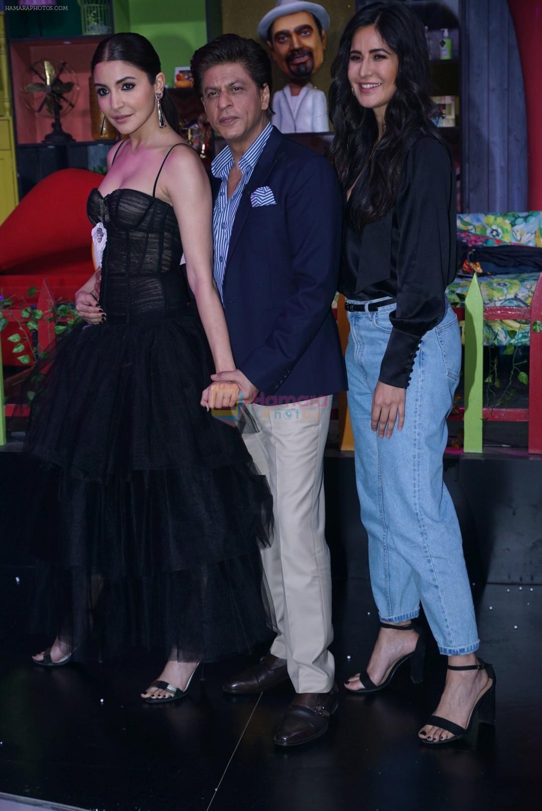 Shahrukh Khan, Katrina Kaif, Anushka Sharma promote film Zero on the sets of Star plus show Dance plus at Filmistan in goregaon on 22nd Dec 2018