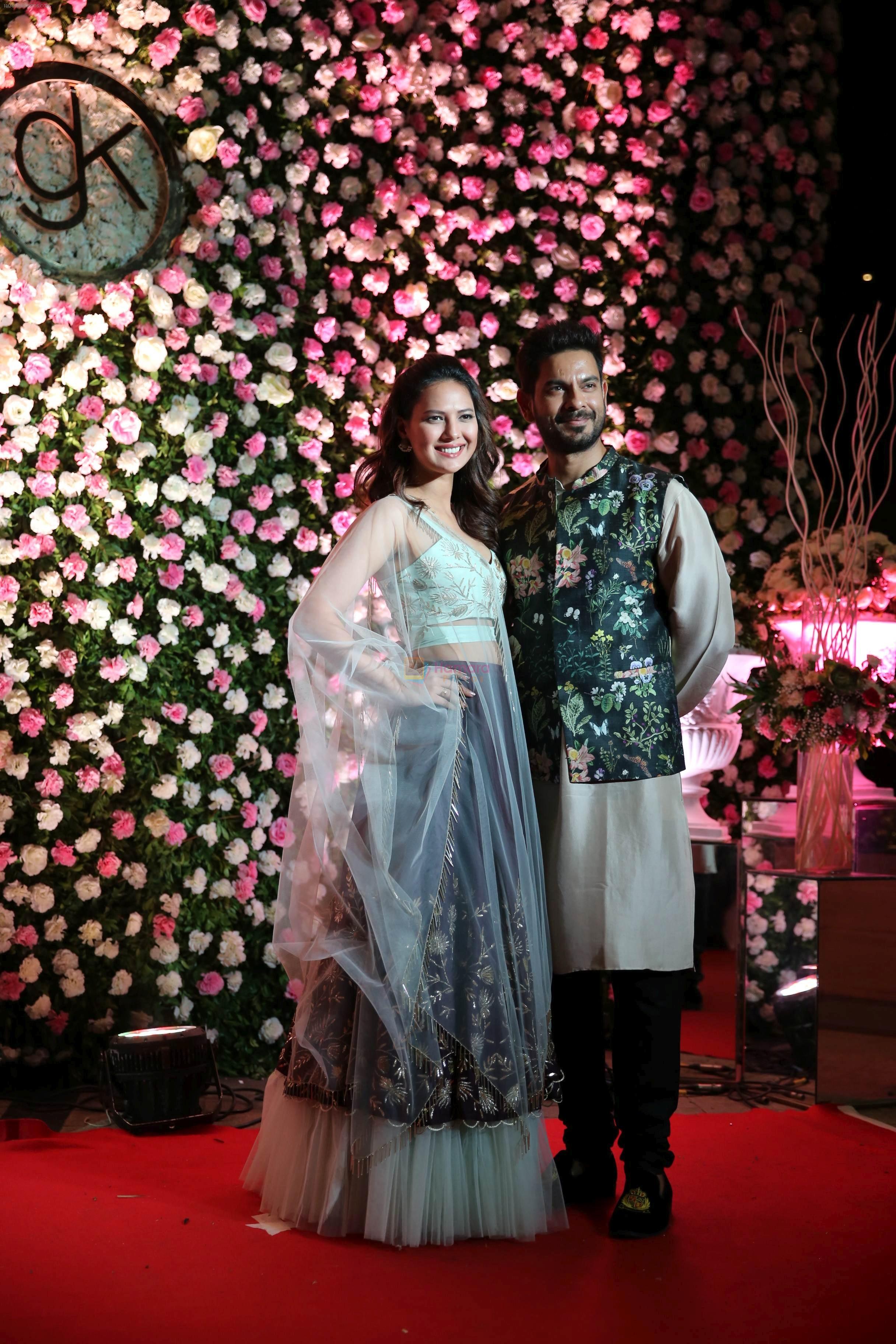 Rochelle Rao at Kapil Sharma's wedding reception in jw marriott Sahar on 25th Dec 2018