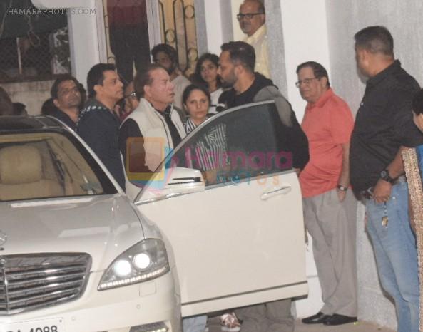 Salim Khan at the screening of Simmba at sunny sound juhu on 2nd Jan 2019