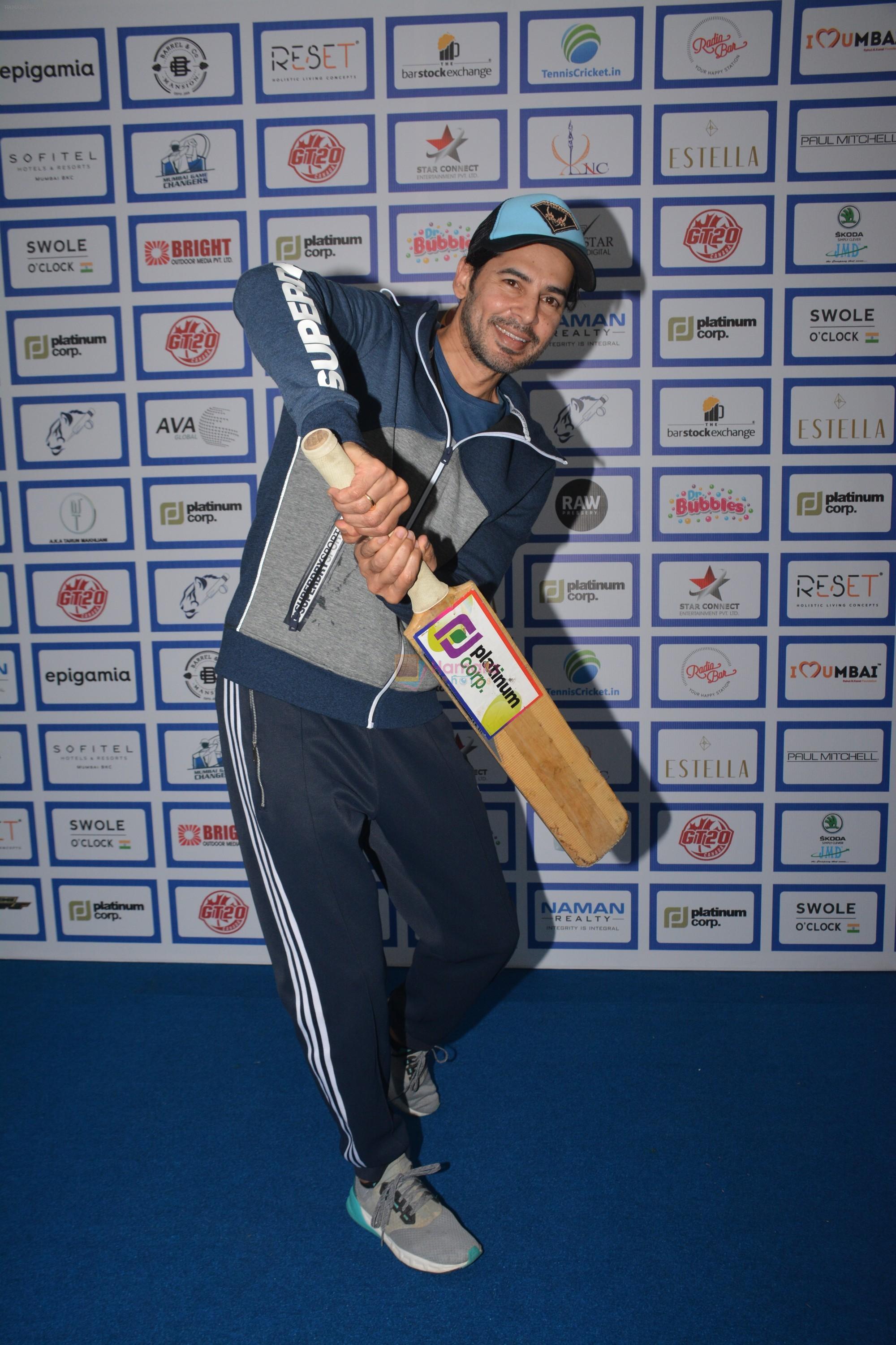 Dino Morea during The Inaugural Match Of Super Star League At Bandra on 7th Jan 2019
