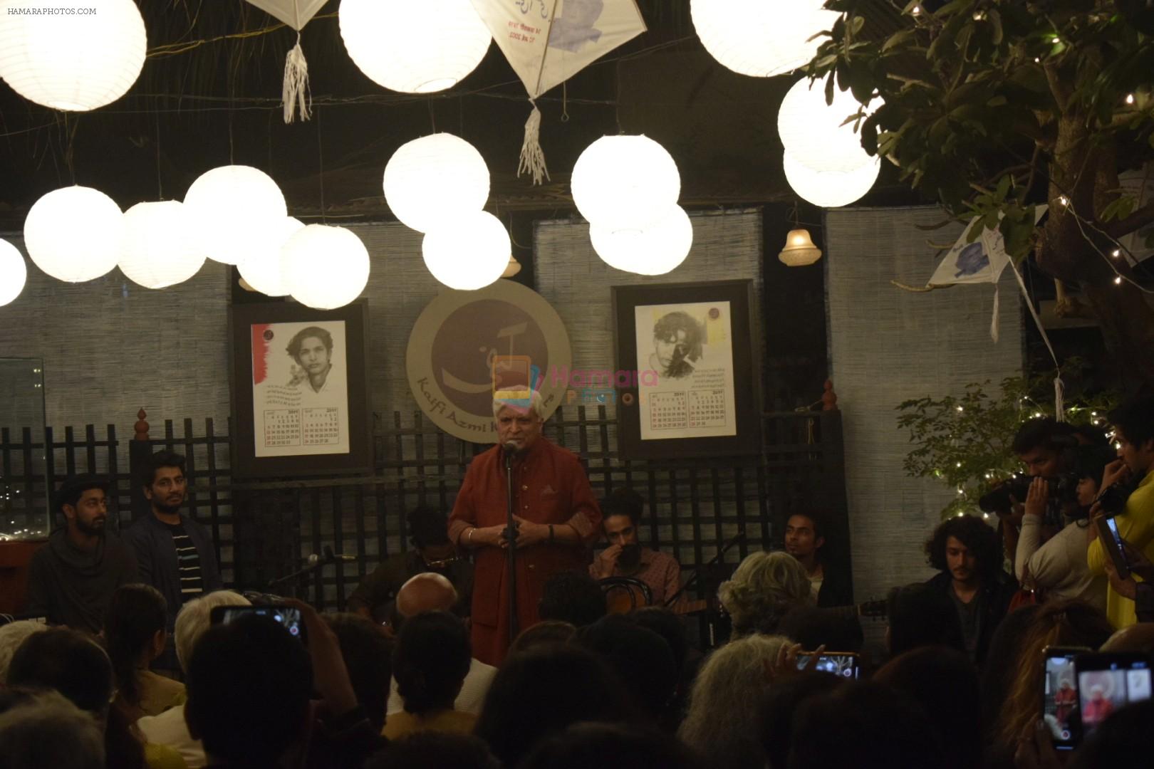 Javed AKhtar at Kaifi Azmi's centenary celebrations with a musical evening at his juhu residence on 10th Jan 2019