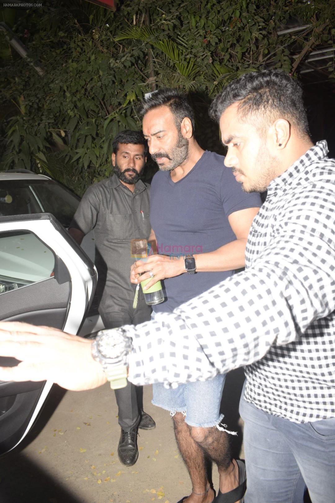 Ajay Devgan Spotted At Physioflex Gym In Versova on 11th Jan 2019