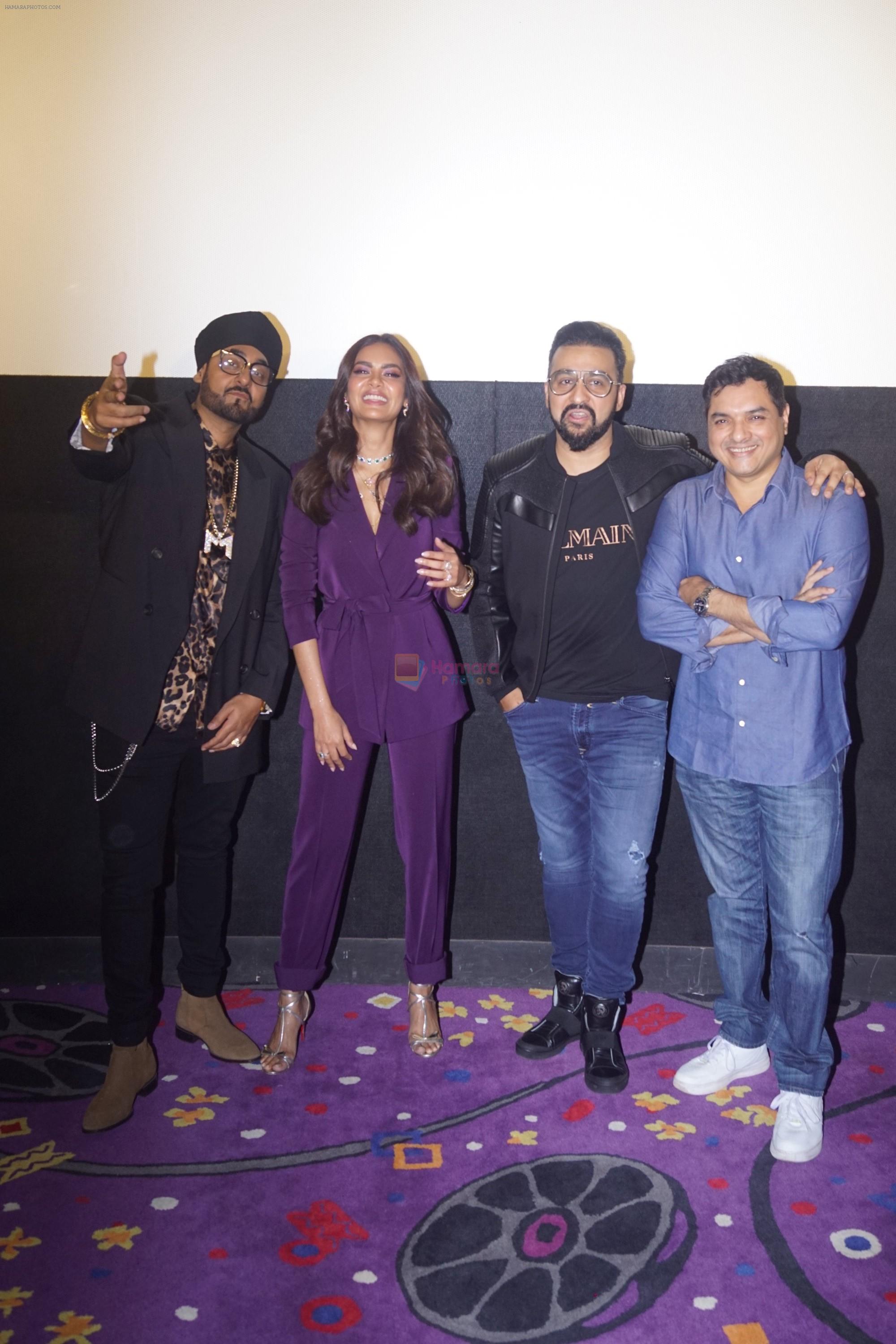 Esha Gupta, Raj Kundra at the Music Launch of Muzik One Record 1st Single Get Dirty on 11th Jan 2019