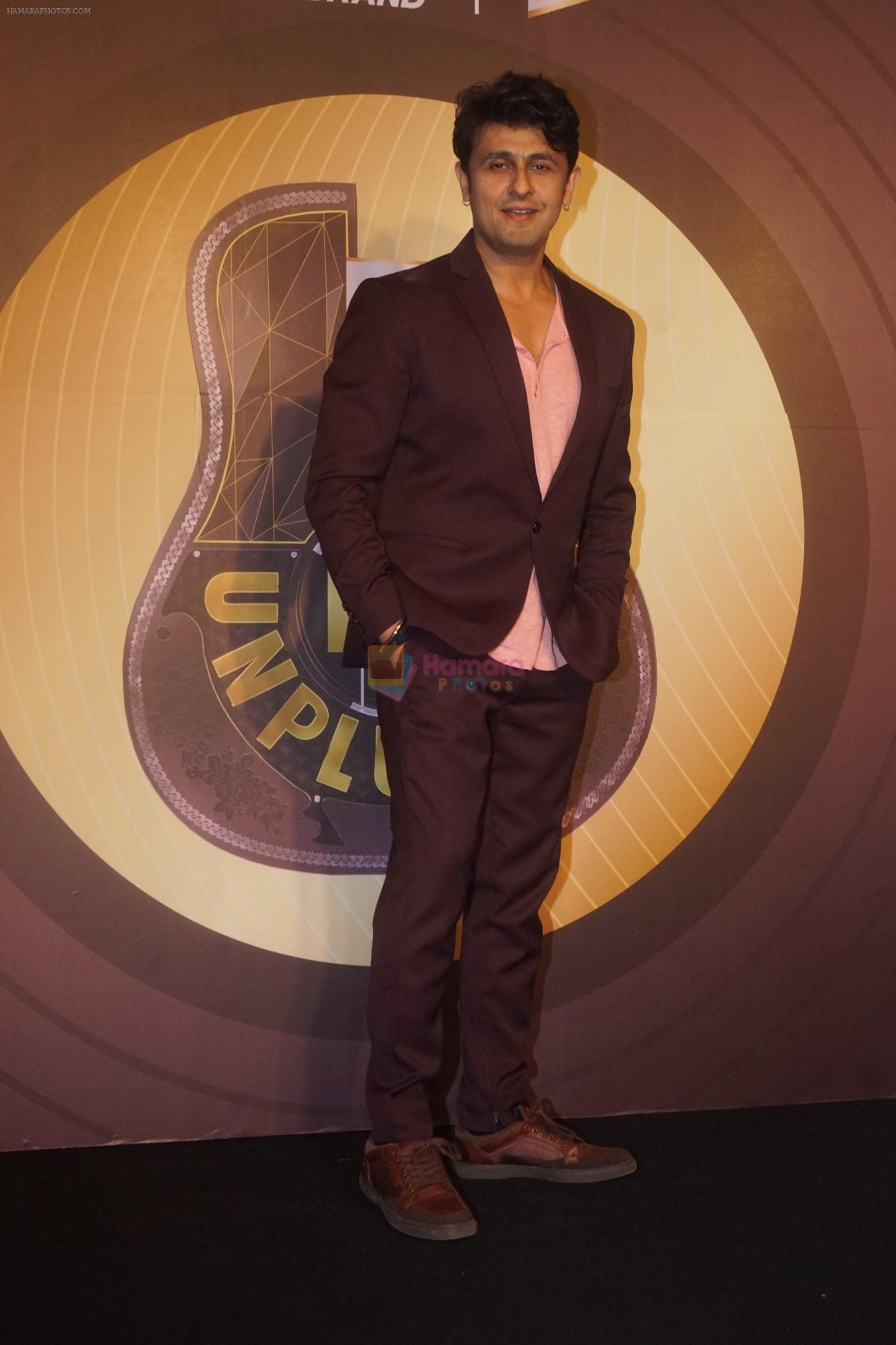 Sonu Nigam at The launch of Royal Stag Barrel Select MTV Unplugged on 16th Jan 2019