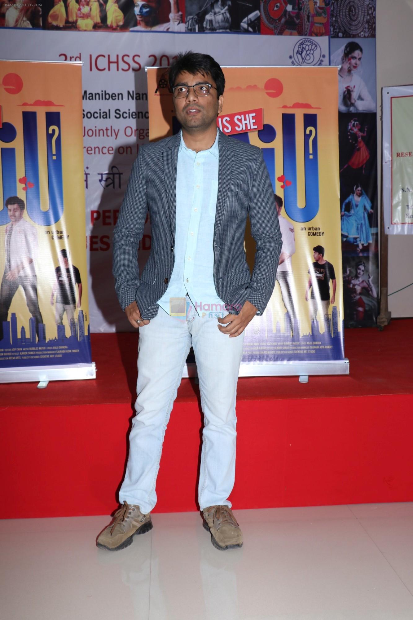 Rahul Kumar Shukla at the 1st Look Music & Poster Launch Of Upcoming Film Is She Raju on 16th Jan 2019