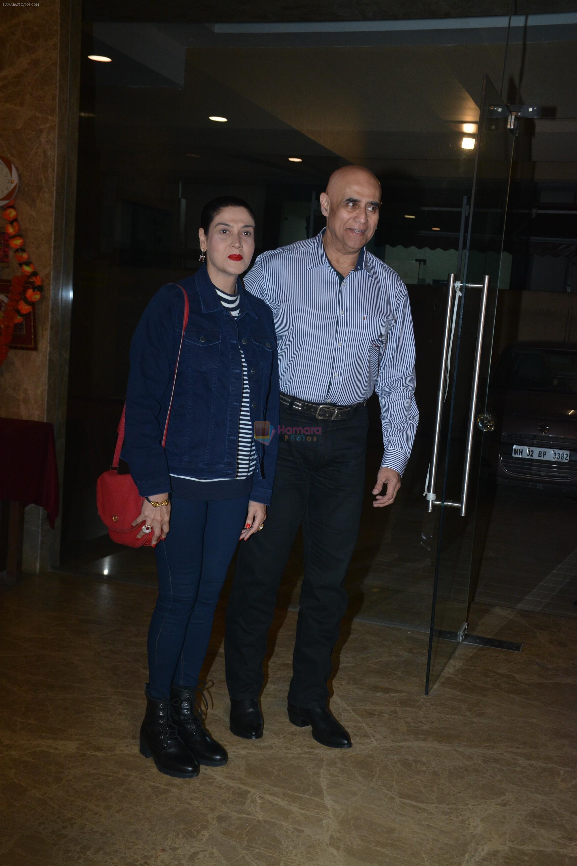 Puneet Issar at Ramesh Taurani's birthday party at his house in khar on 17th Jan 2019