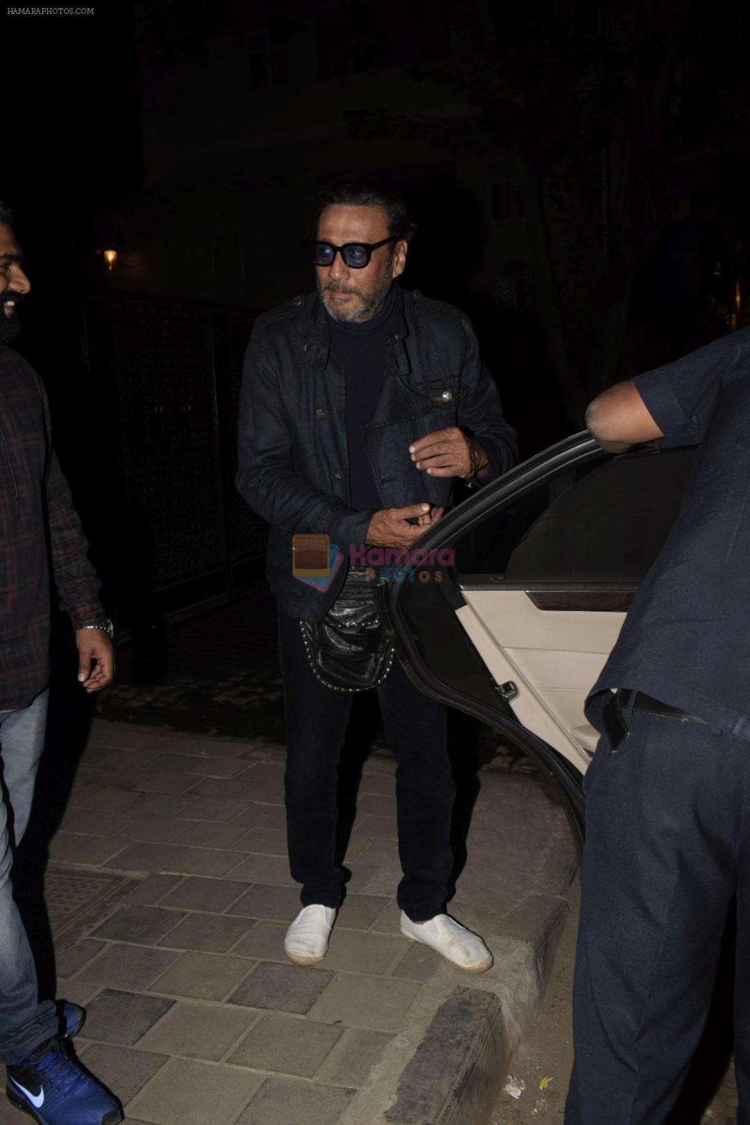 Jackie Shroff spotted at Soho House on 17th Jan 2019