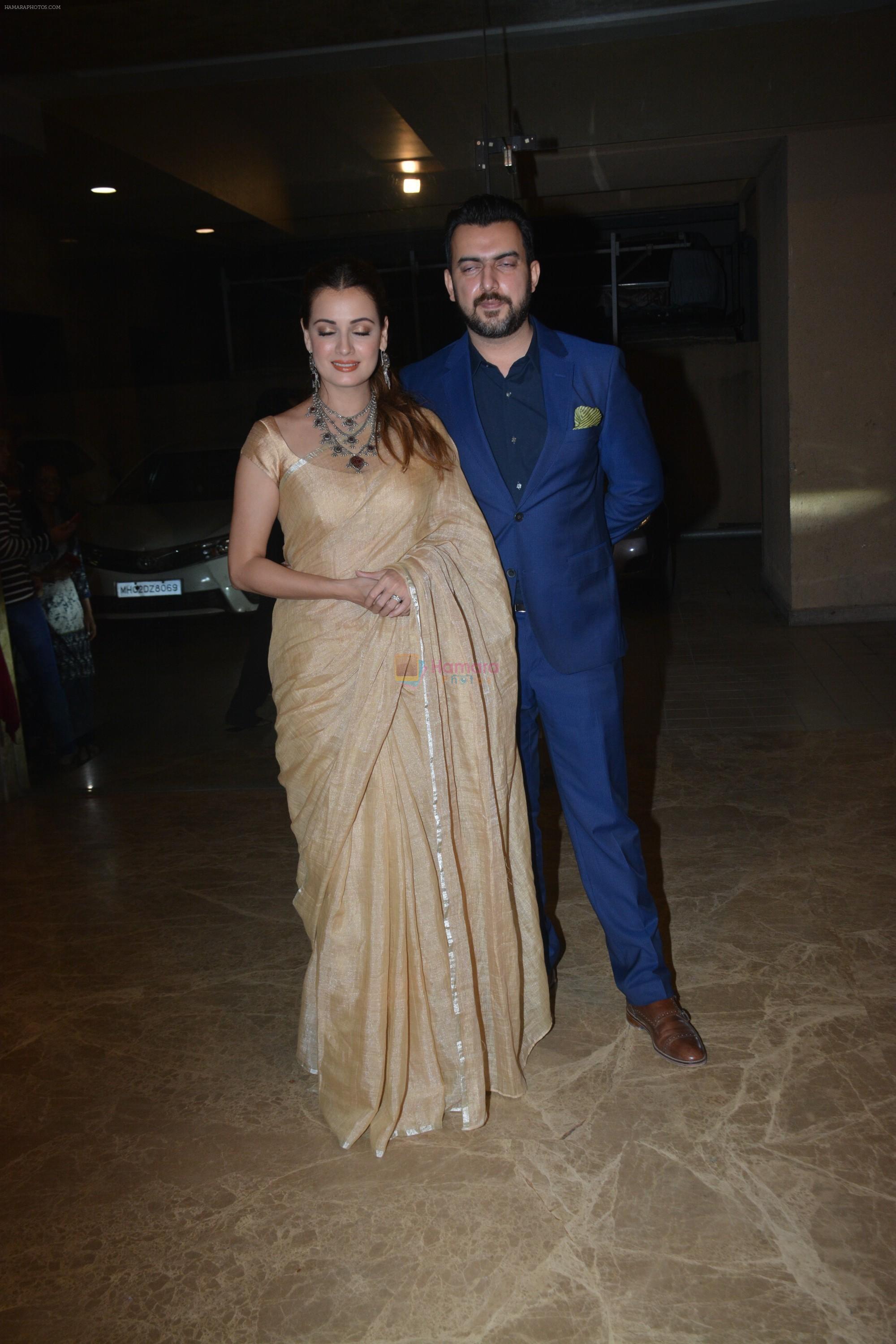 Dia Mirza at Ramesh Taurani's birthday party at his house in khar on 17th Jan 2019