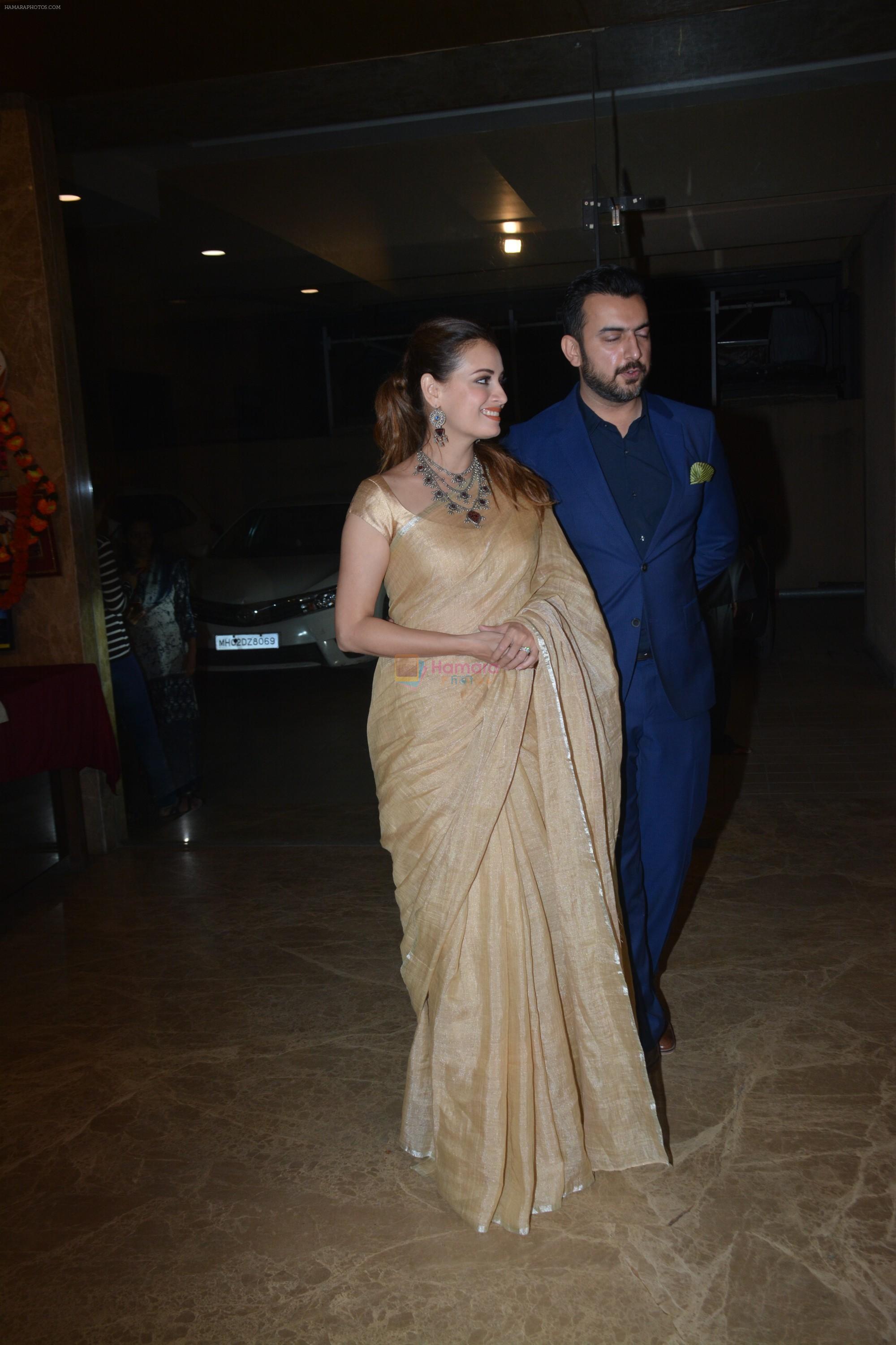 Dia Mirza at Ramesh Taurani's birthday party at his house in khar on 17th Jan 2019