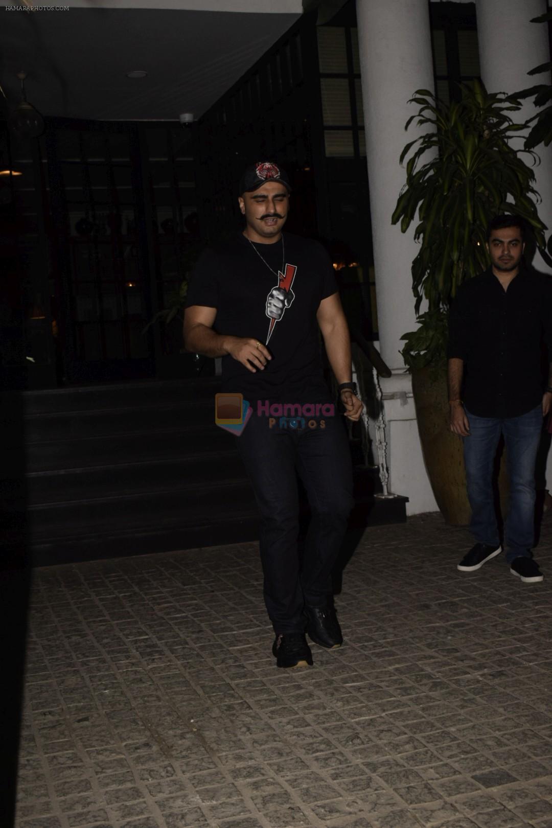 Arjun Kapoor spotted at Soho House juhu on 18th Jan 2019
