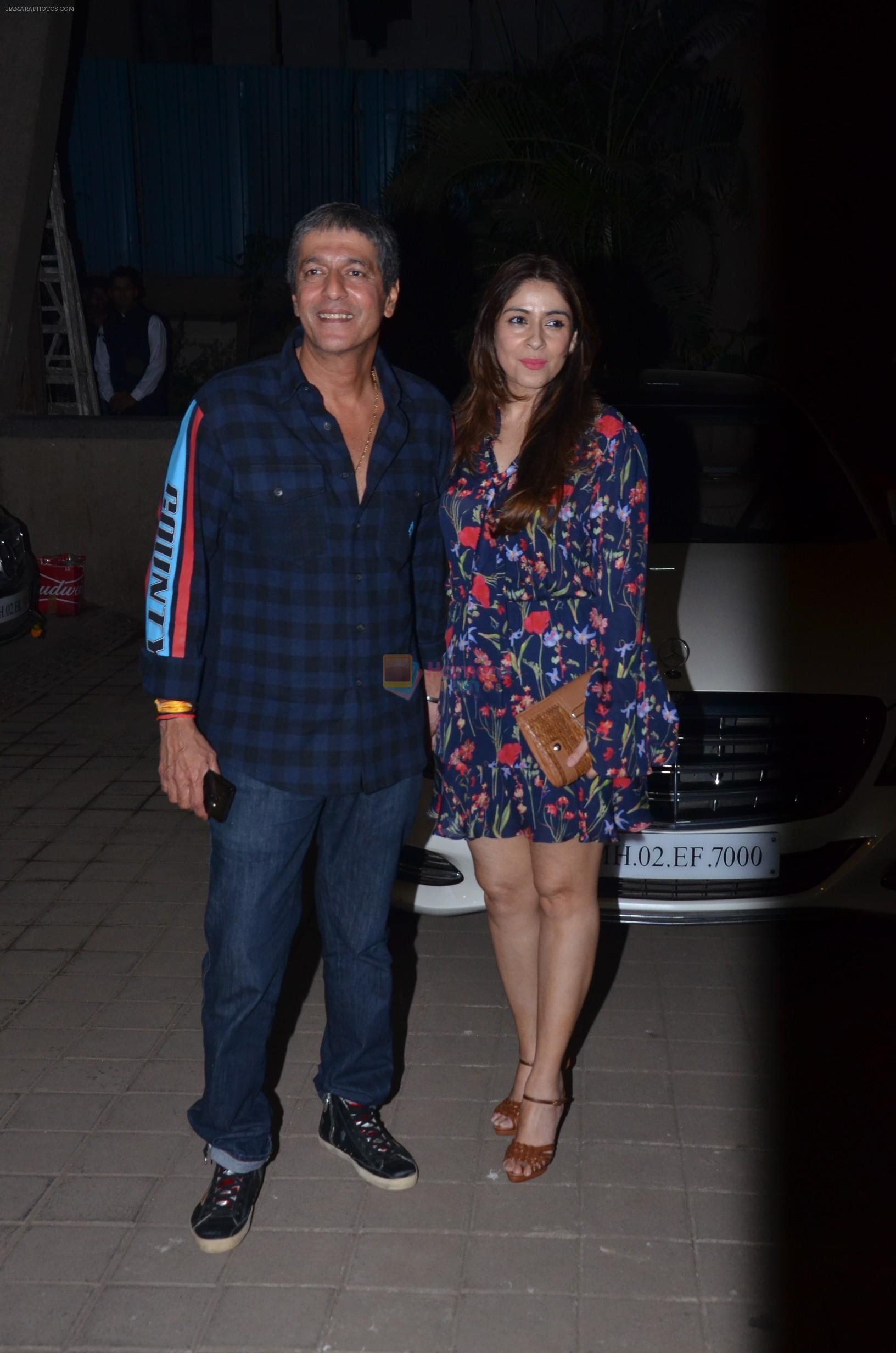 Chunky Pandey at Punit Malhotra's Party in Bandra on 20th Jan 2019