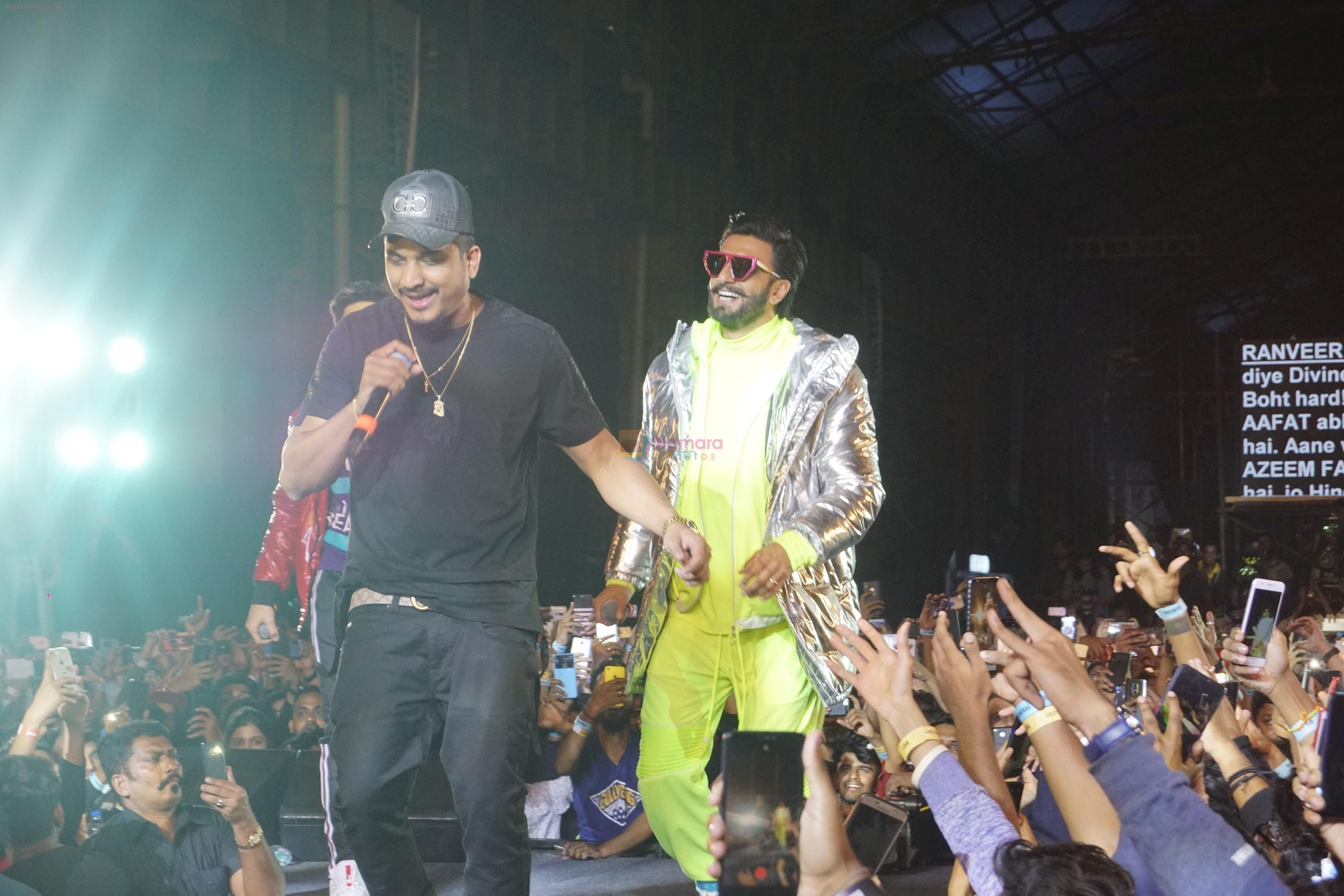 Ranveer Singh at Music Launch of the film Gully Boy on 24th Jan 2019