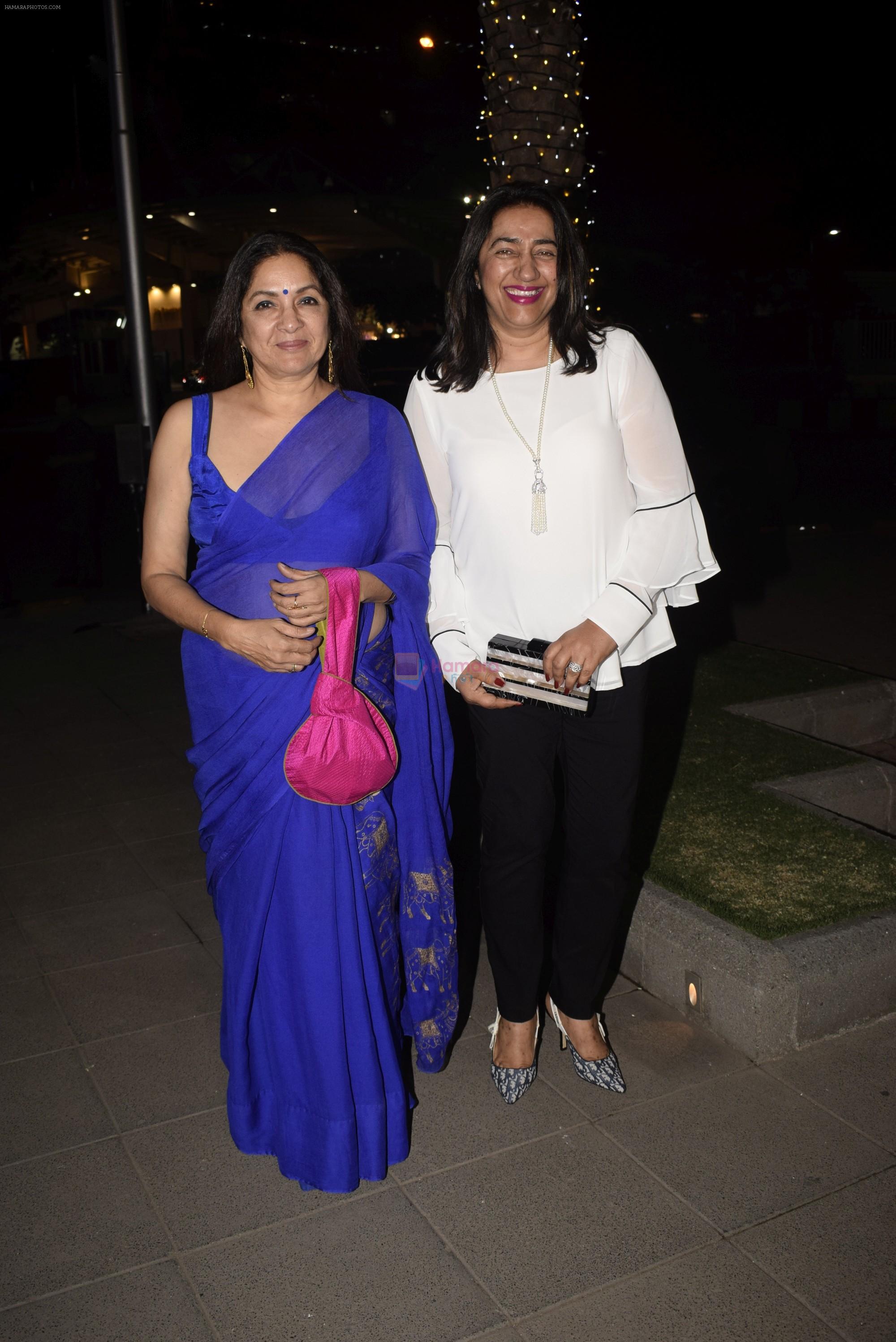Neena Gupta, Anu Ranjan at Masaba Gupta's party at Yautcha in bkc on 2nd Feb 2019