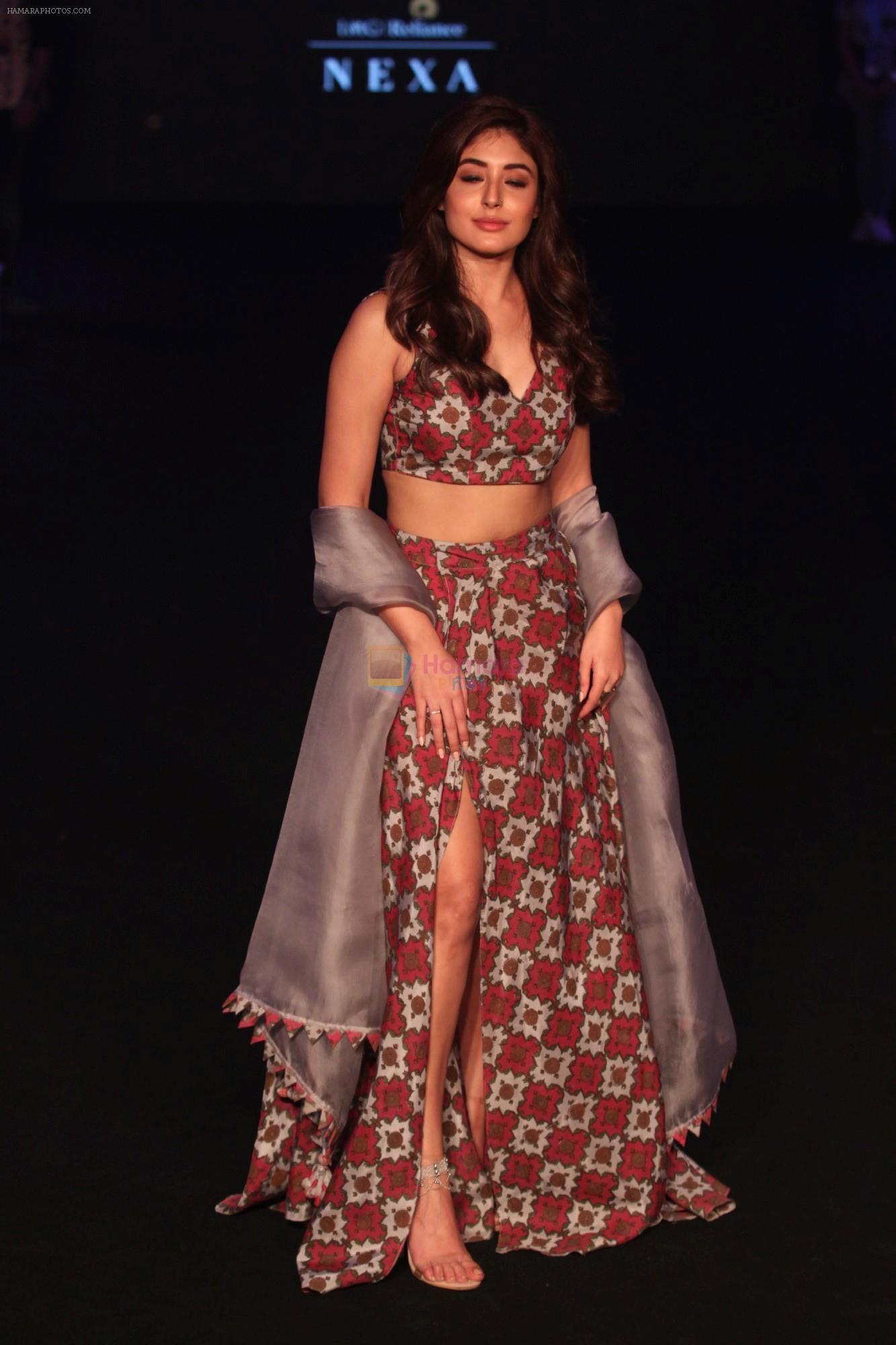 Kritika Kamra walk the Ramp on Day 5 at Lakme Fashion Week 2019 on 3rd Feb 2019