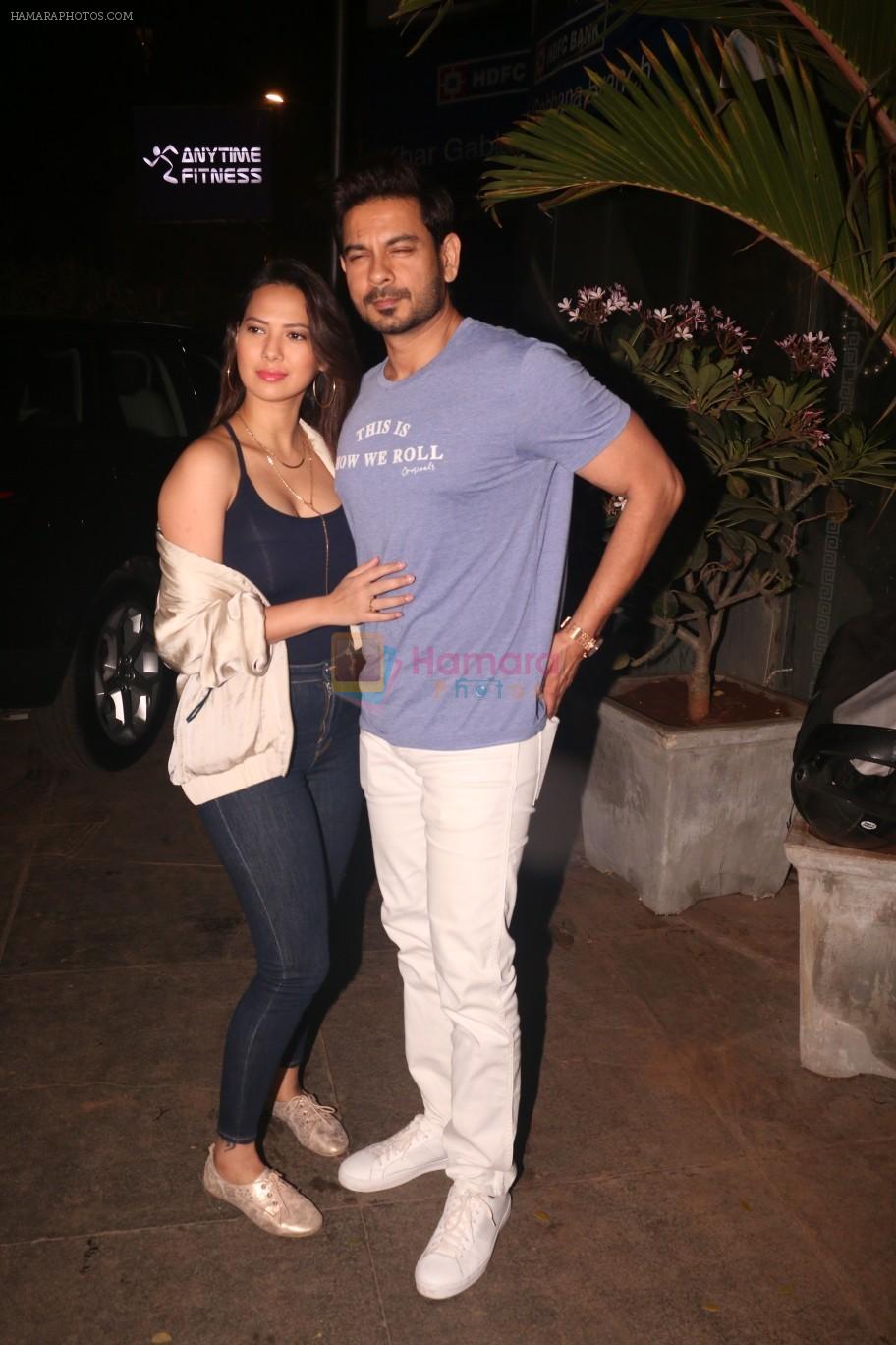 Rochelle Rao,Keith Sequeira  at Nora Fatehi's birthday party in bandra on 5th Feb 2019