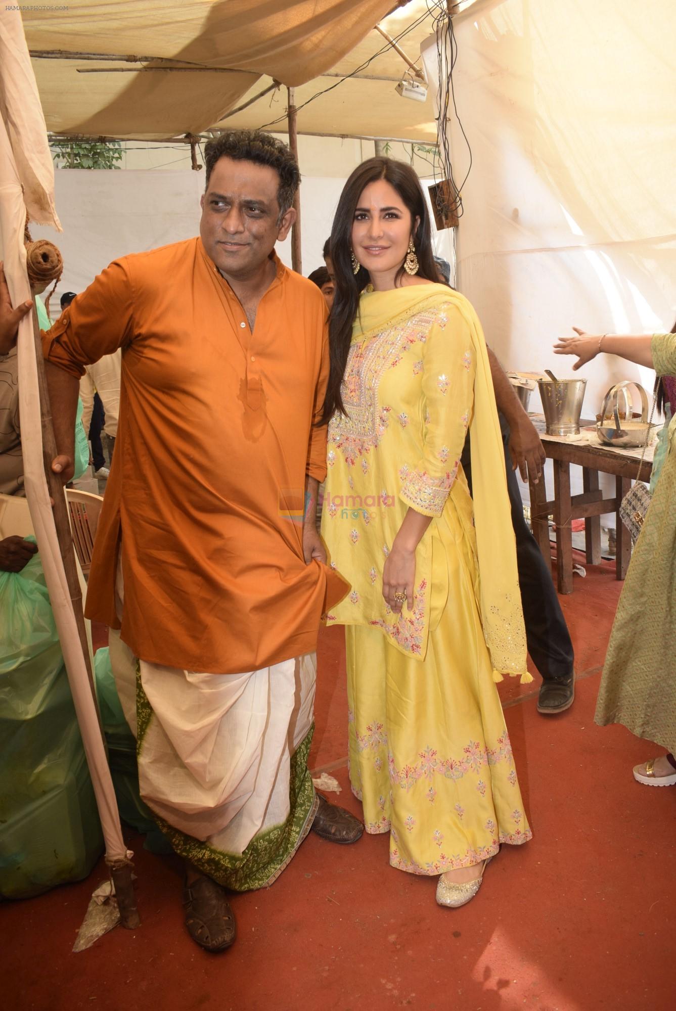 Katrina Kaif at Saraswati pujan at Anurag Basu's house in goregaon on 10th Feb 2019
