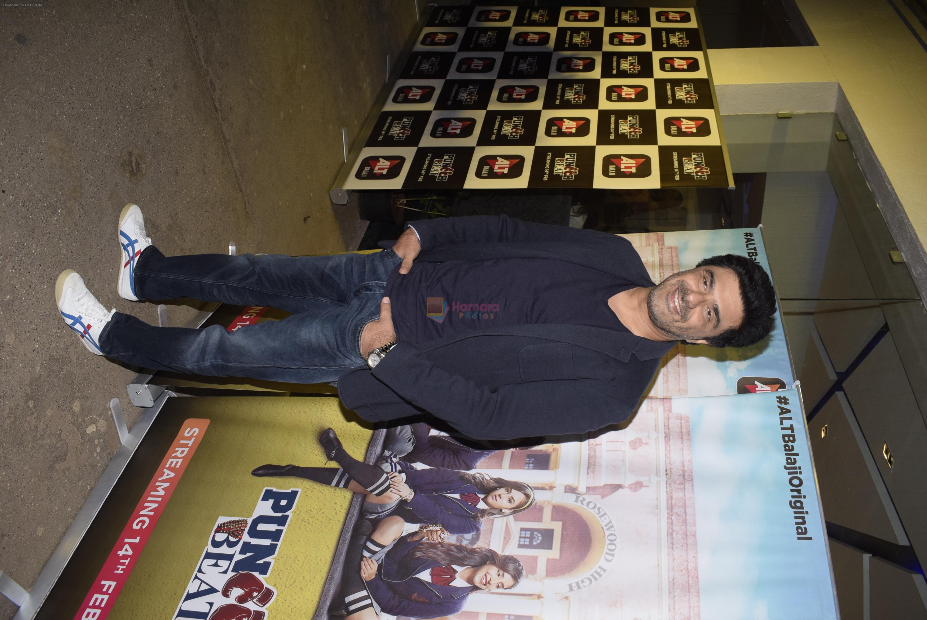 Sameer Soni at the Screening of Alt Balaji's new web series Punch Beat in Sunny sound juhu on 11th Feb 2019