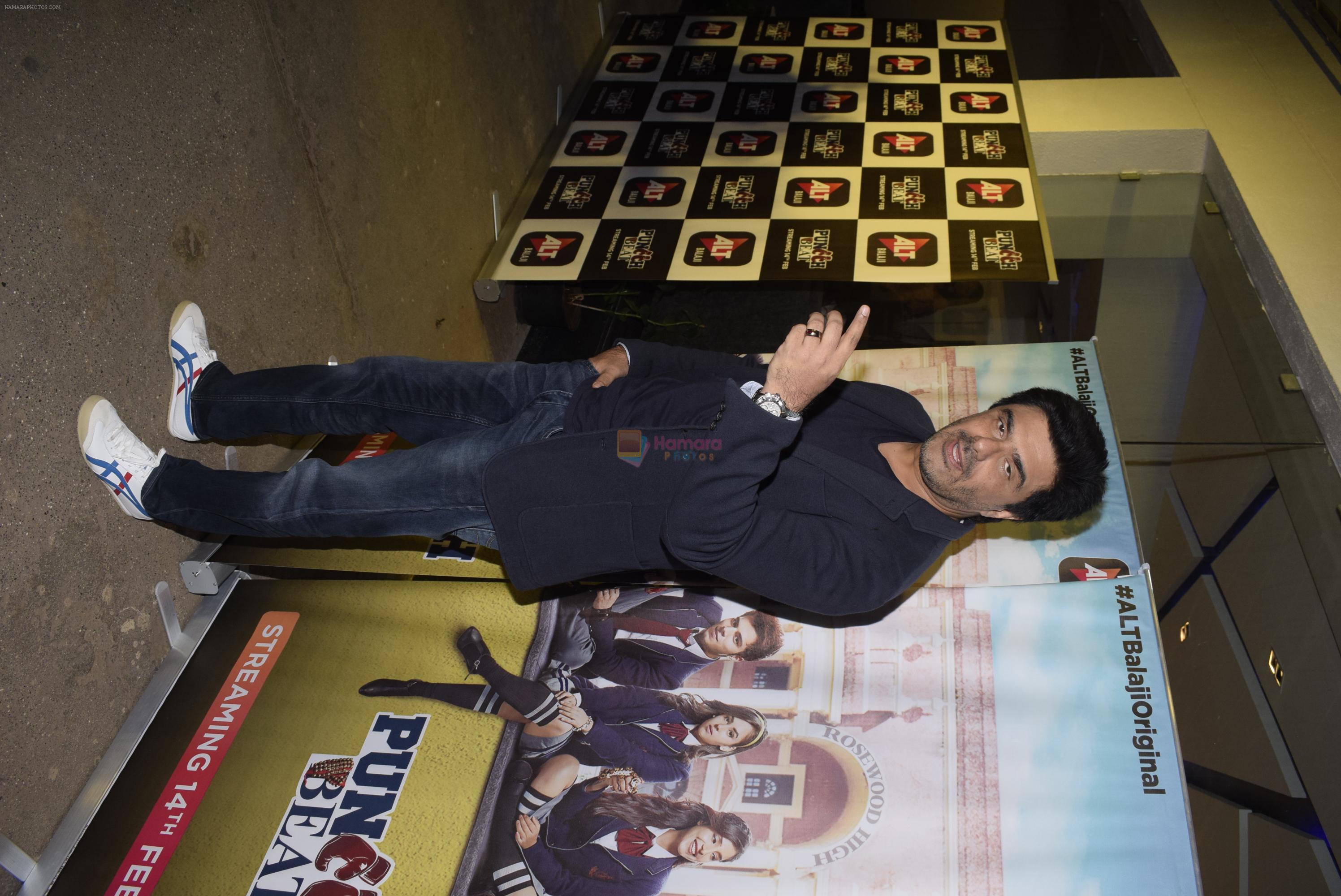 Sameer Soni at the Screening of Alt Balaji's new web series Punch Beat in Sunny sound juhu on 11th Feb 2019