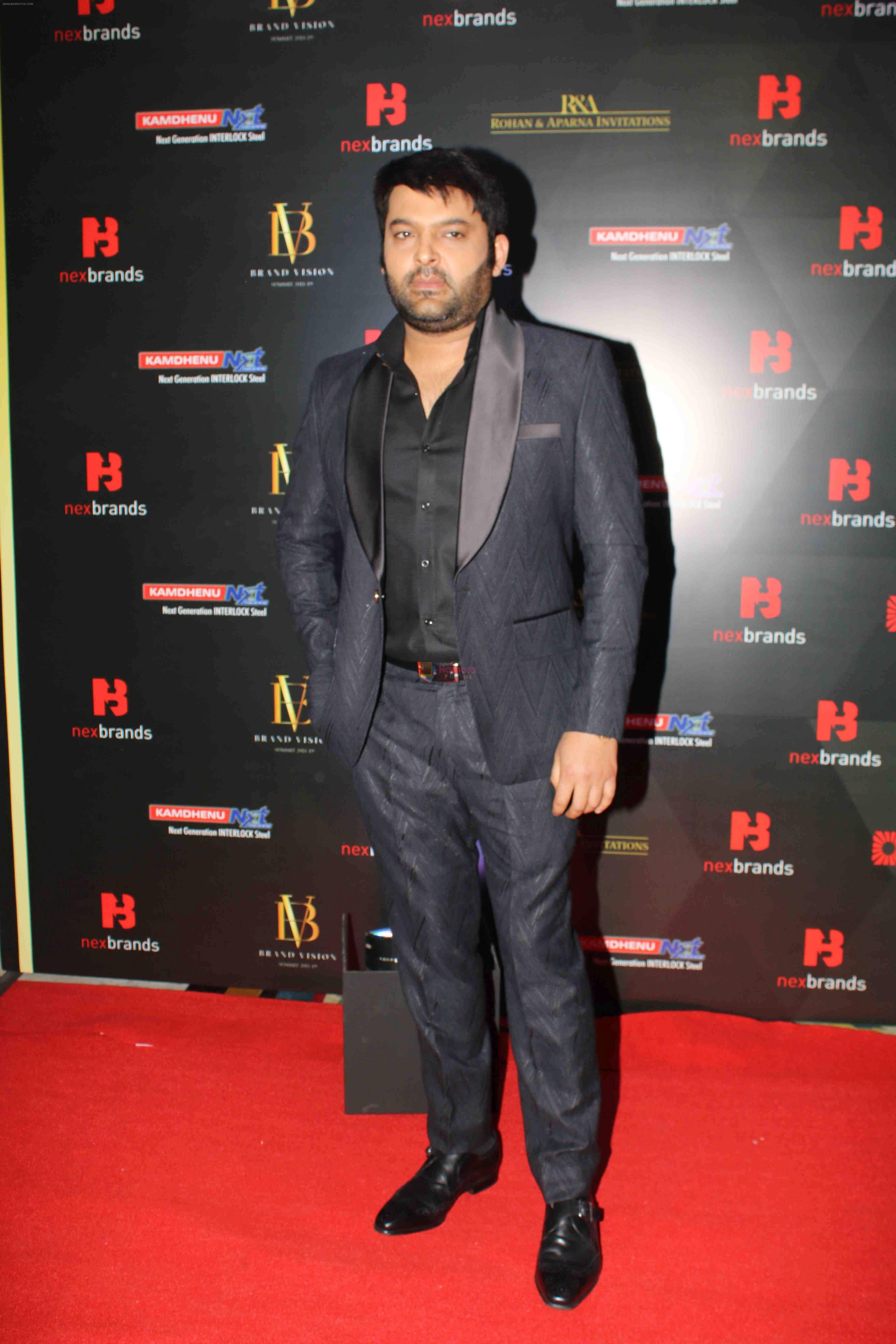 Kapil Sharma at the 4th Edition of Annual Brand Vision Awards 2019 on 13th Feb 2019
