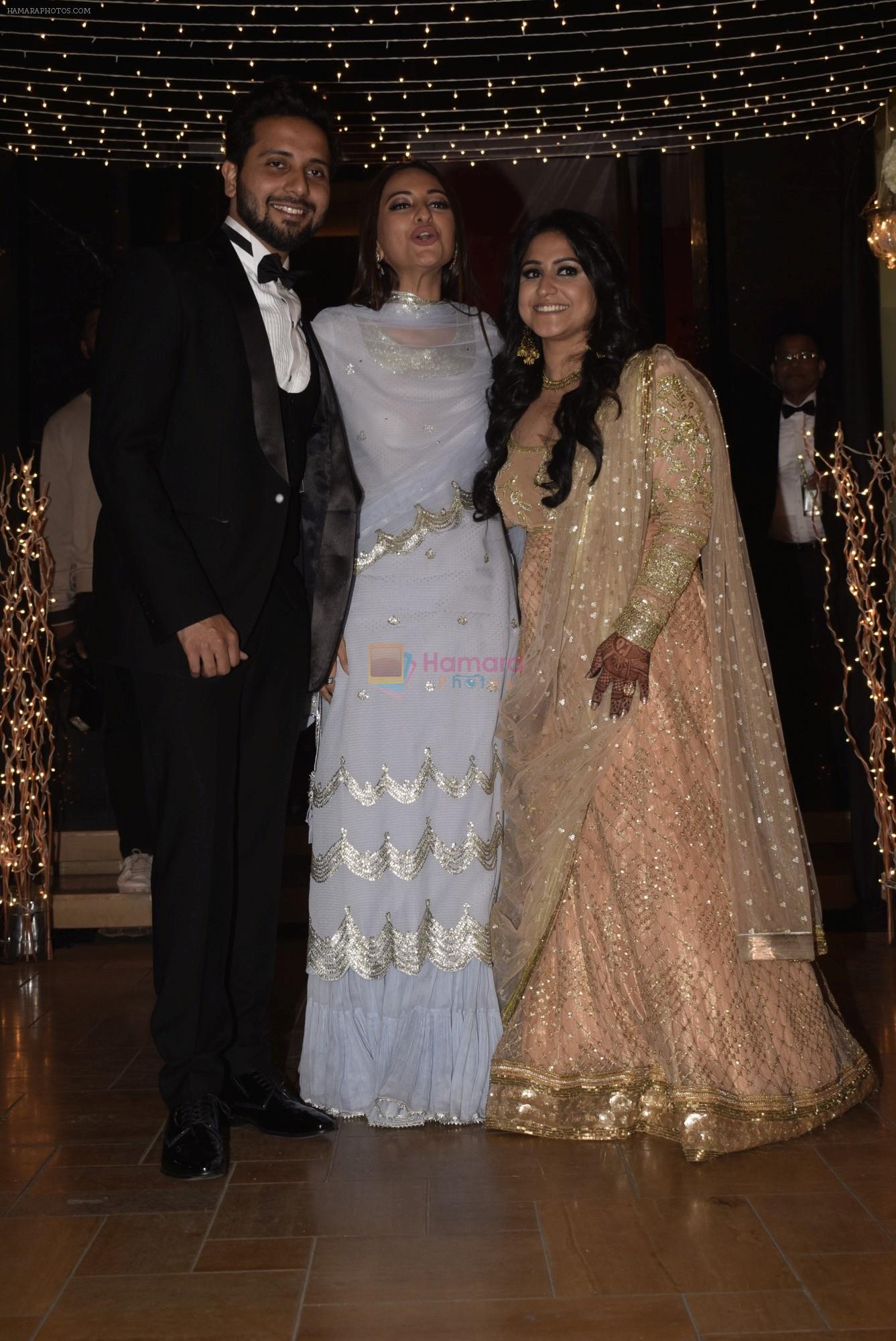 Sonakshi Sinha's wedding reception in four bungalows, andheri on 17th Feb 2019