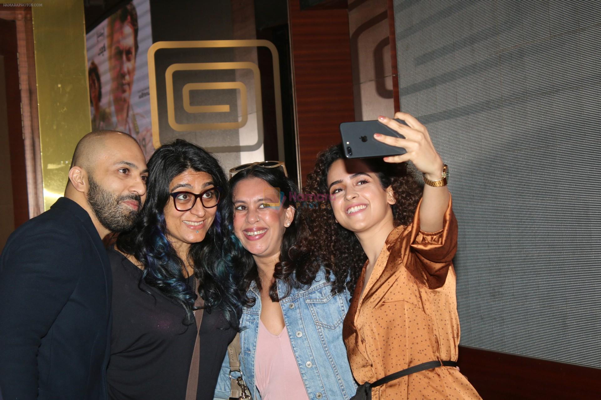 Sanya Malhotra & director Ritesh Batra at the trailer launch of their film Photograph at The View in andheri on 19th Feb 2019
