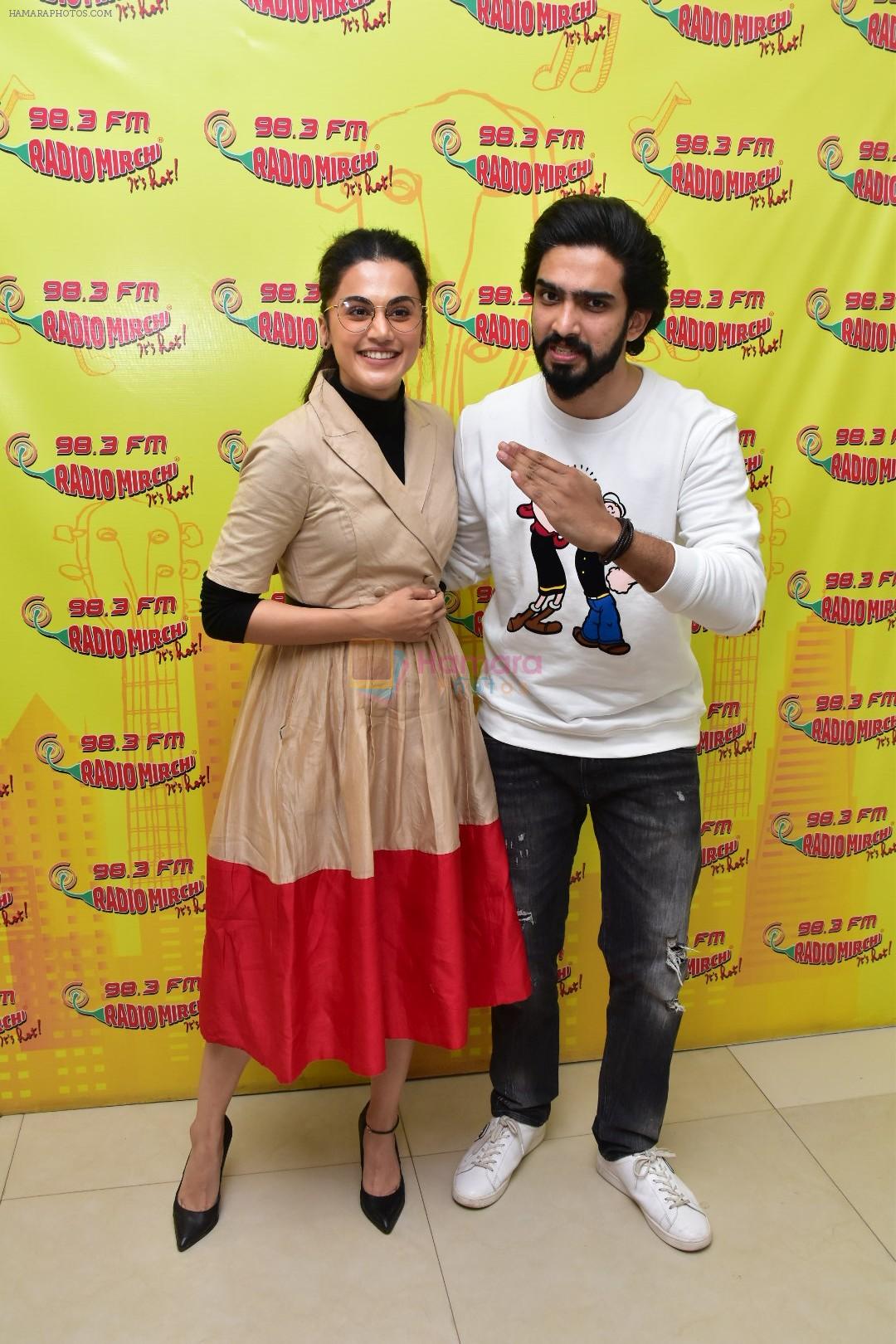 Taapsee Pannu, Singer Amaal Malik at the Song Launch Of Movie Badla on 20th Feb 2019