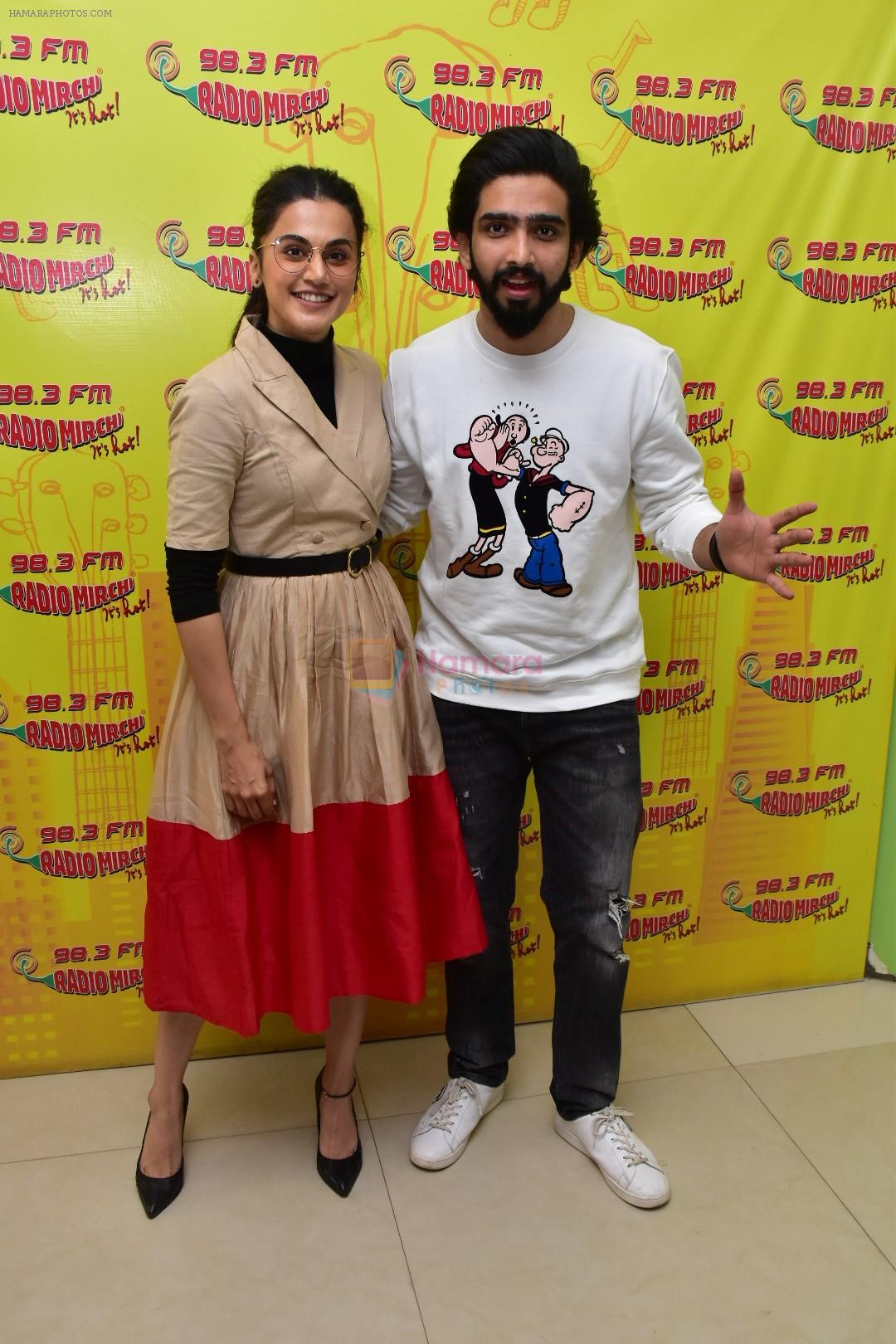 Taapsee Pannu, Singer Amaal Malik at the Song Launch Of Movie Badla on 20th Feb 2019